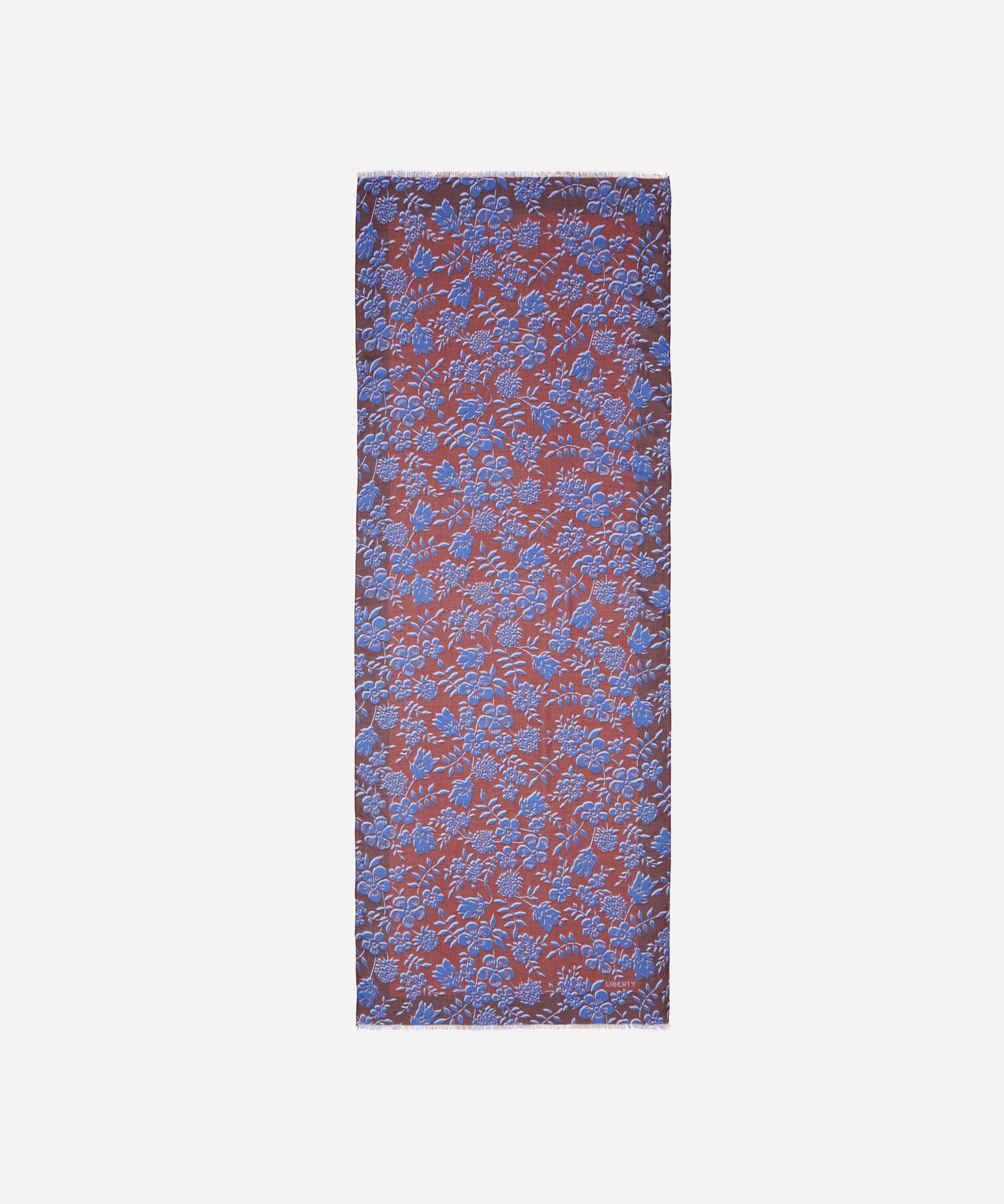 Liberty Mens Master Plan 60x160 Modal-cashmere Scarf