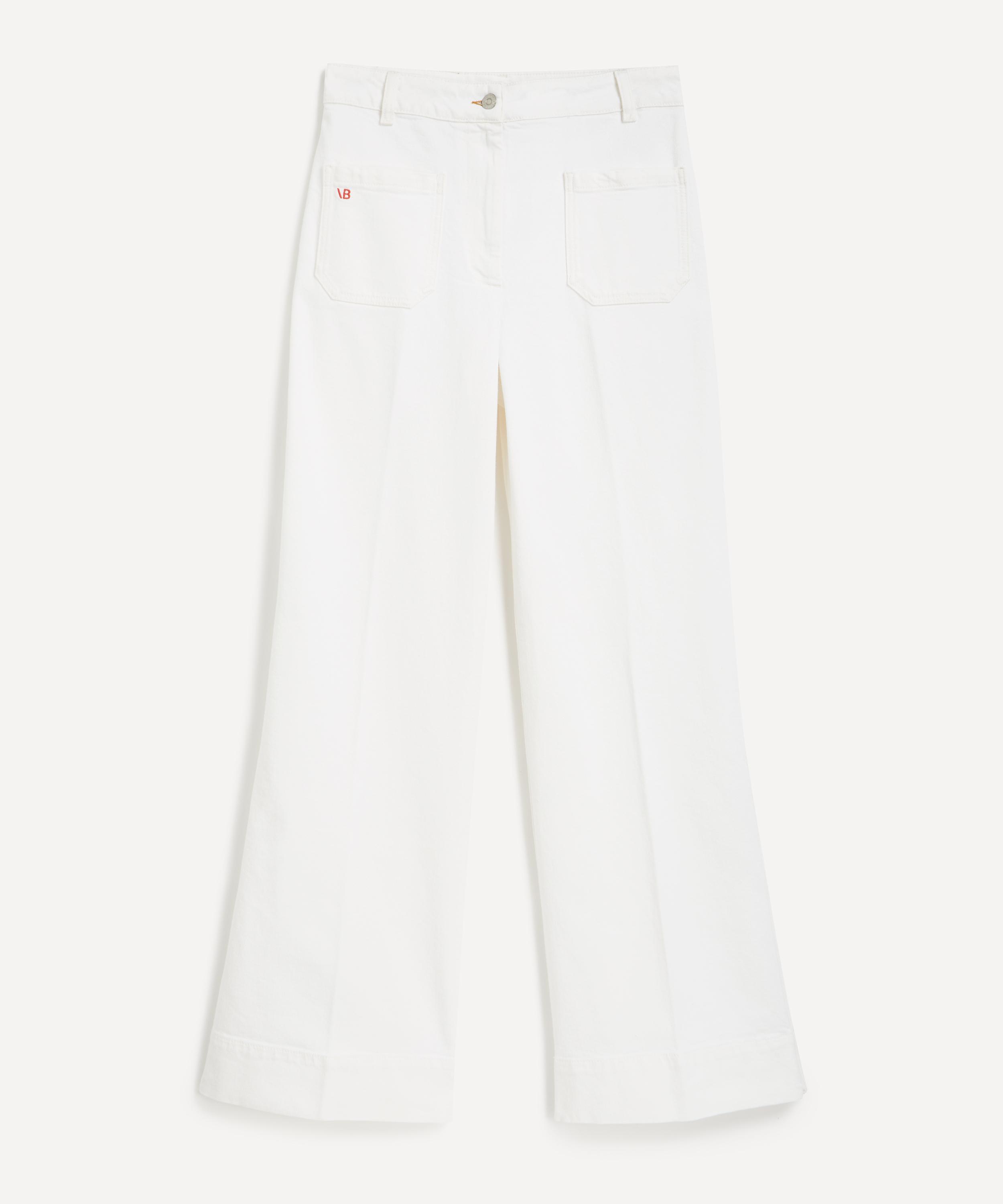 Victoria Beckham Alina High-waisted And Flared Leg Jeans Clothing