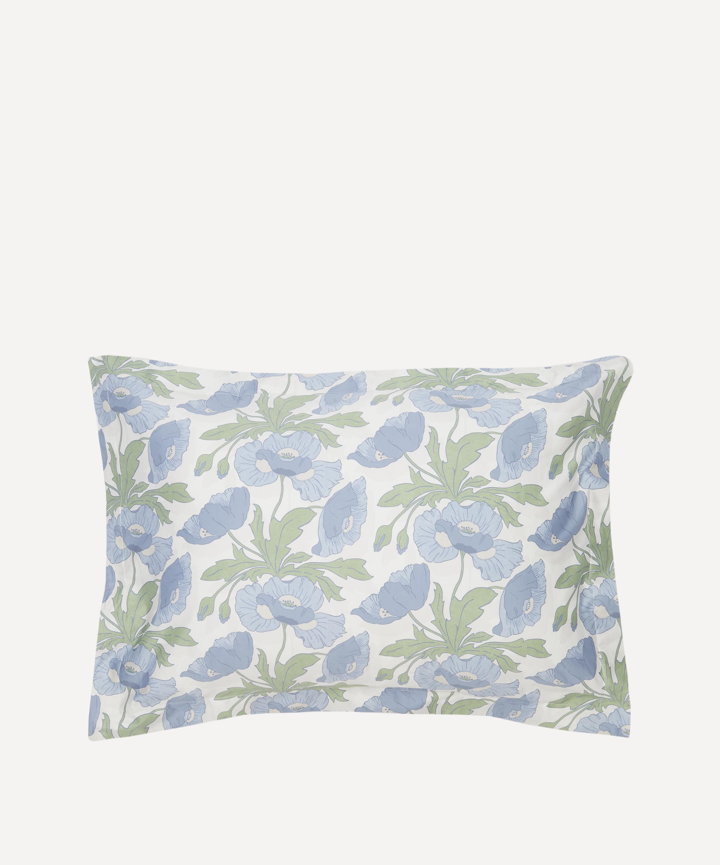 Shop Liberty Poppy Butterfield Cotton Sateen Standard Pillowcase