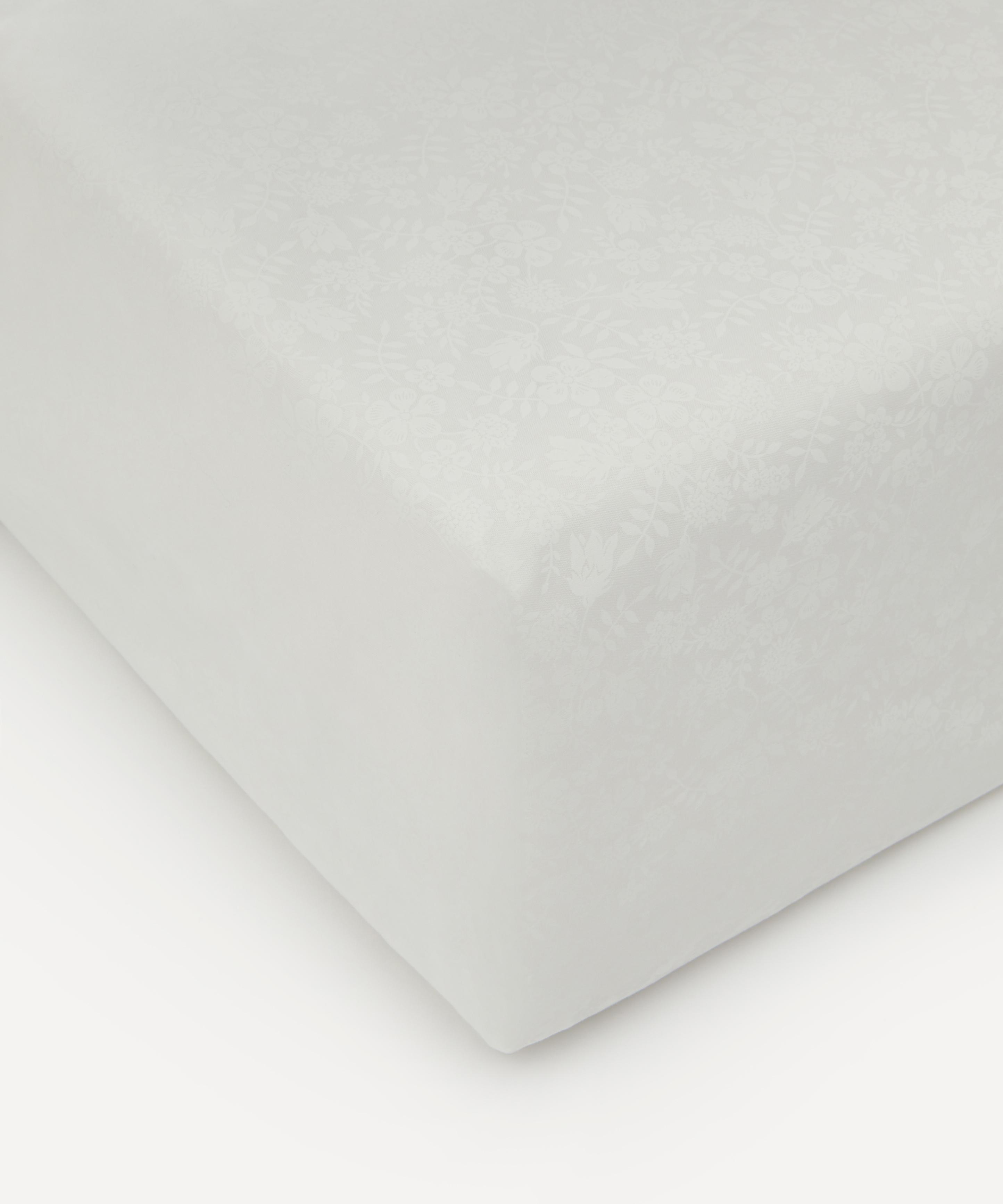 LIBERTY LIBERTY EDENHAM MONO COTTON DOUBLE FITTED SHEET 