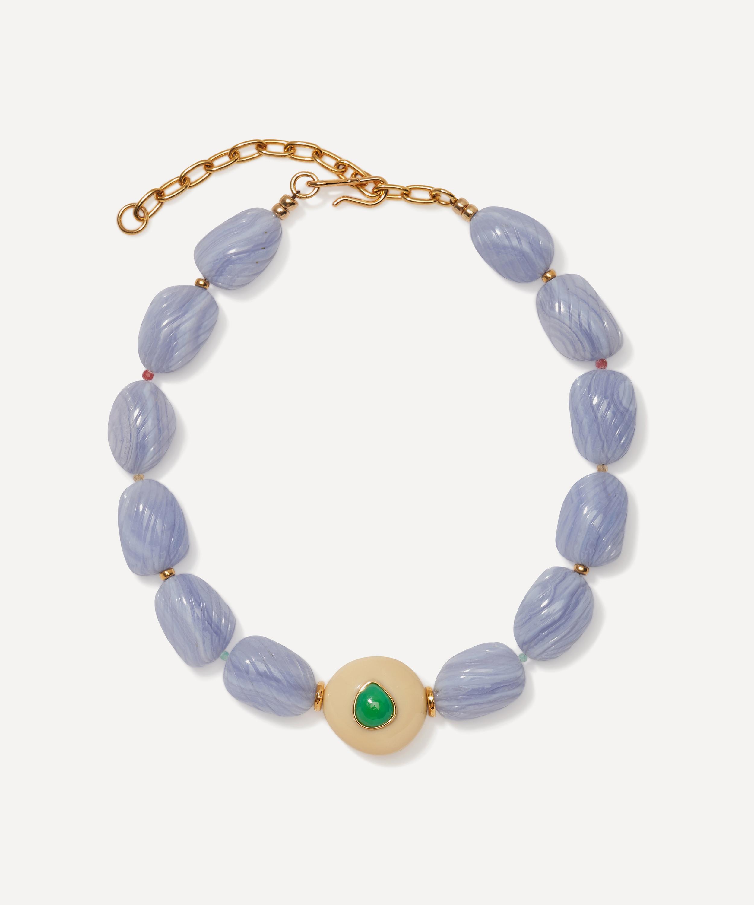 Lizzie Fortunato 24ct Gold-plated Andalusia Collar Necklace