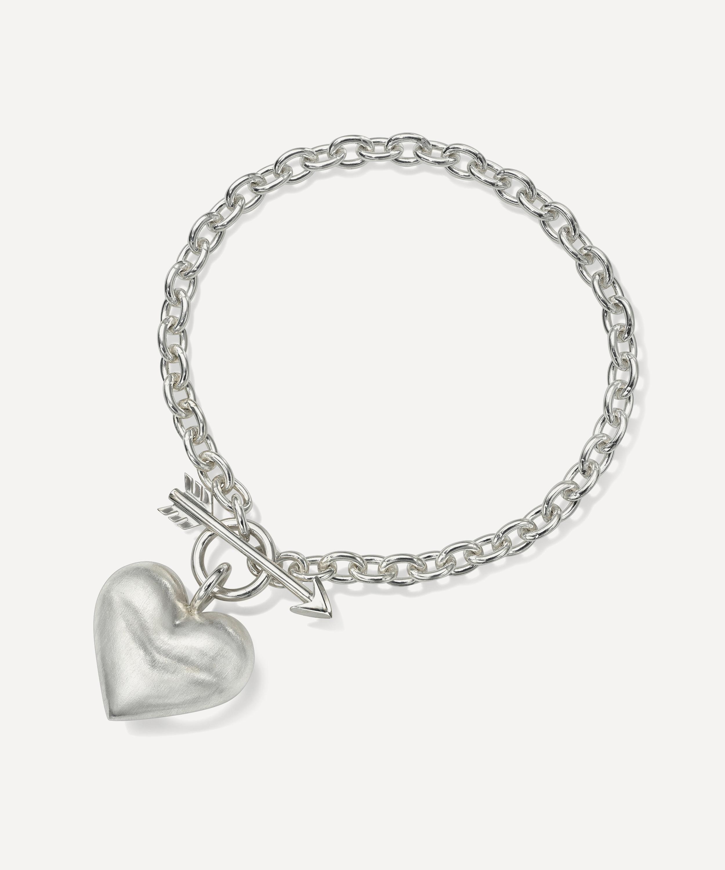 Rachel Quinn Medium Cupids Heart Pendant Necklace