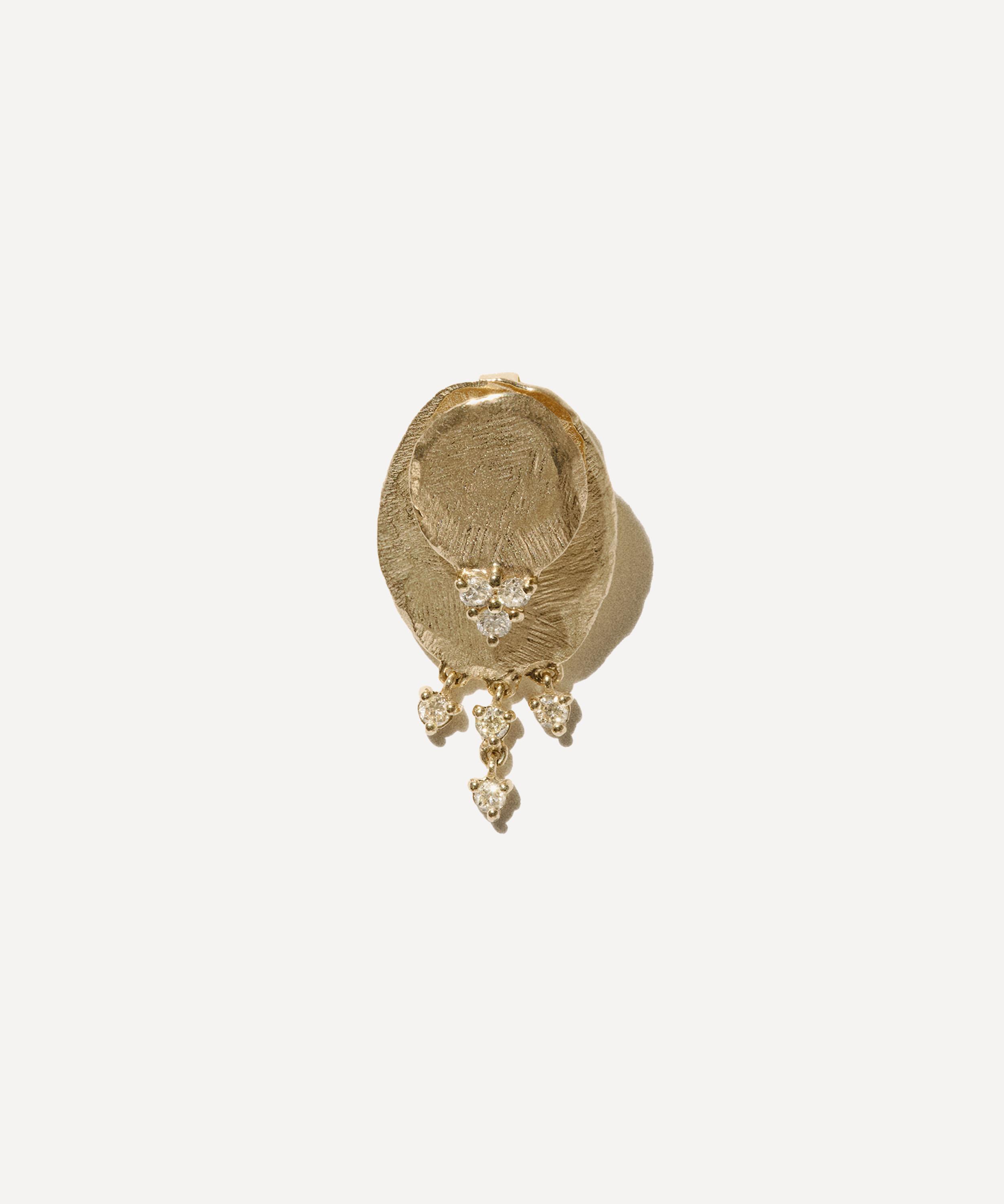 Pascale Monvoisin 9ct Gold Gaby No 3 Stud Earring