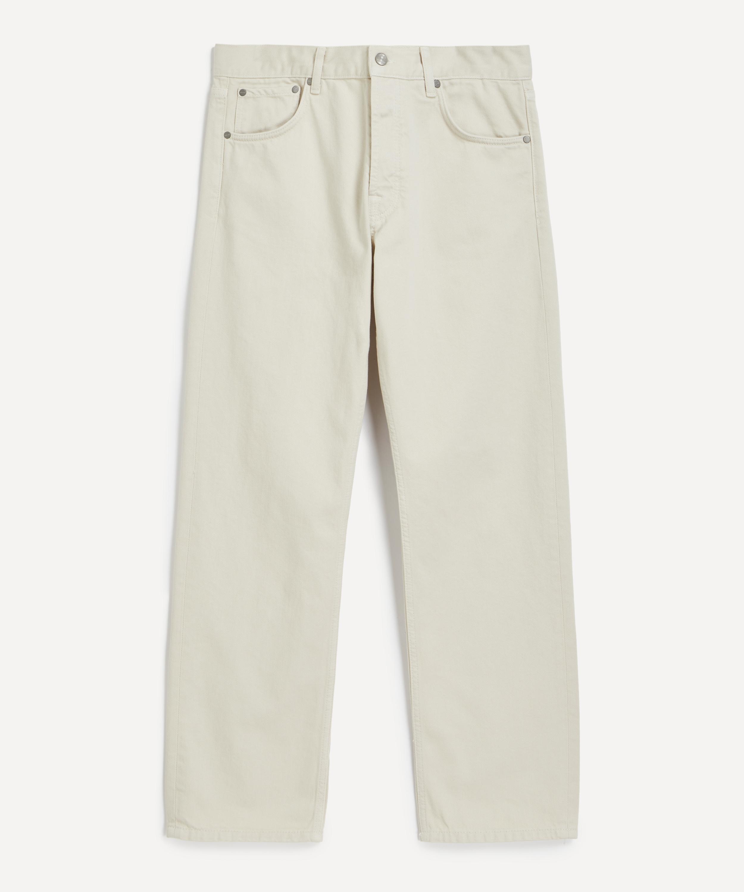 Nn07 Mens Ivory Sonny Straight-leg Regular Fit Jeans In White