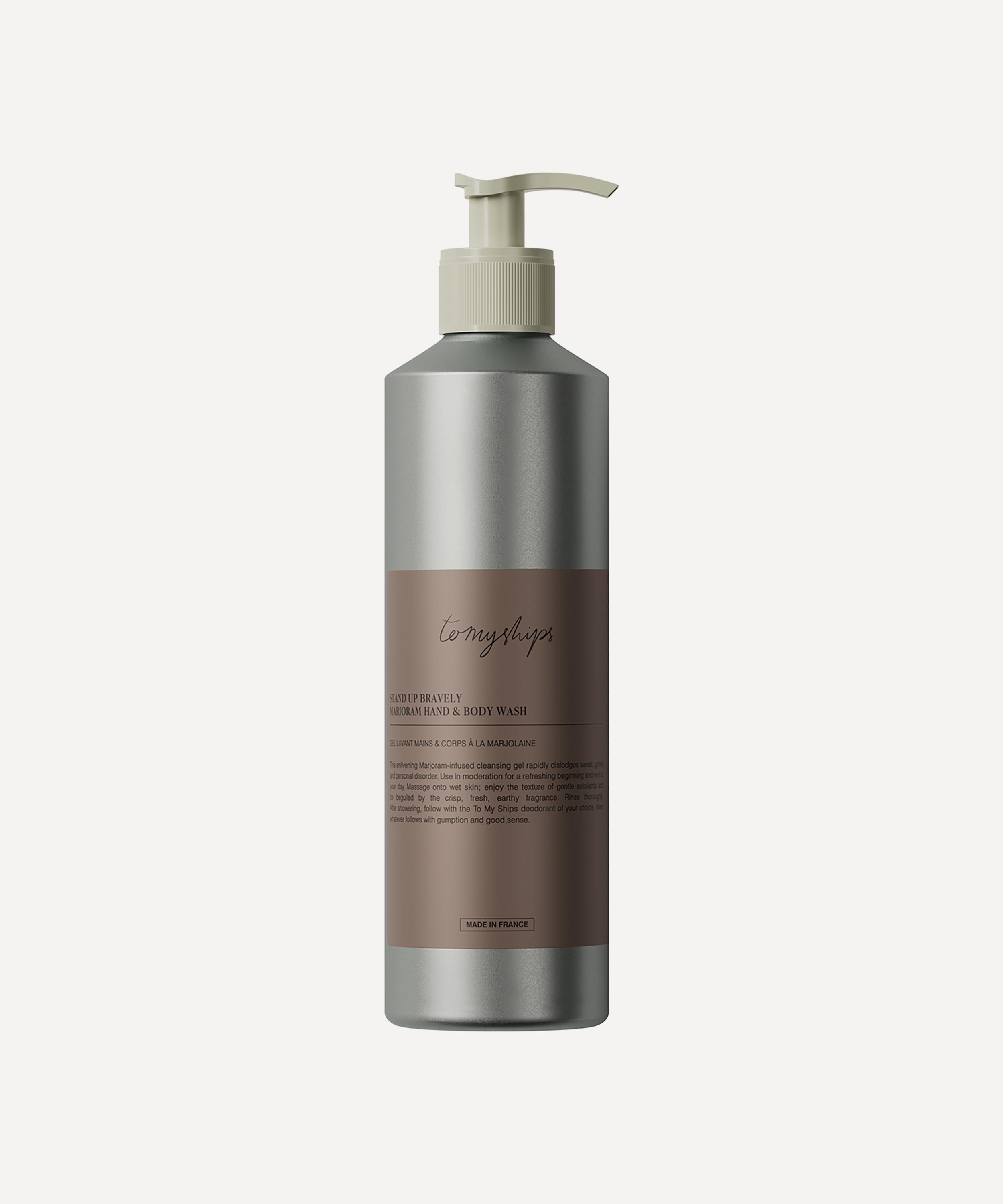 To My Ships Stand Up Bravely Marjoram Hand And Body Wash 375ml