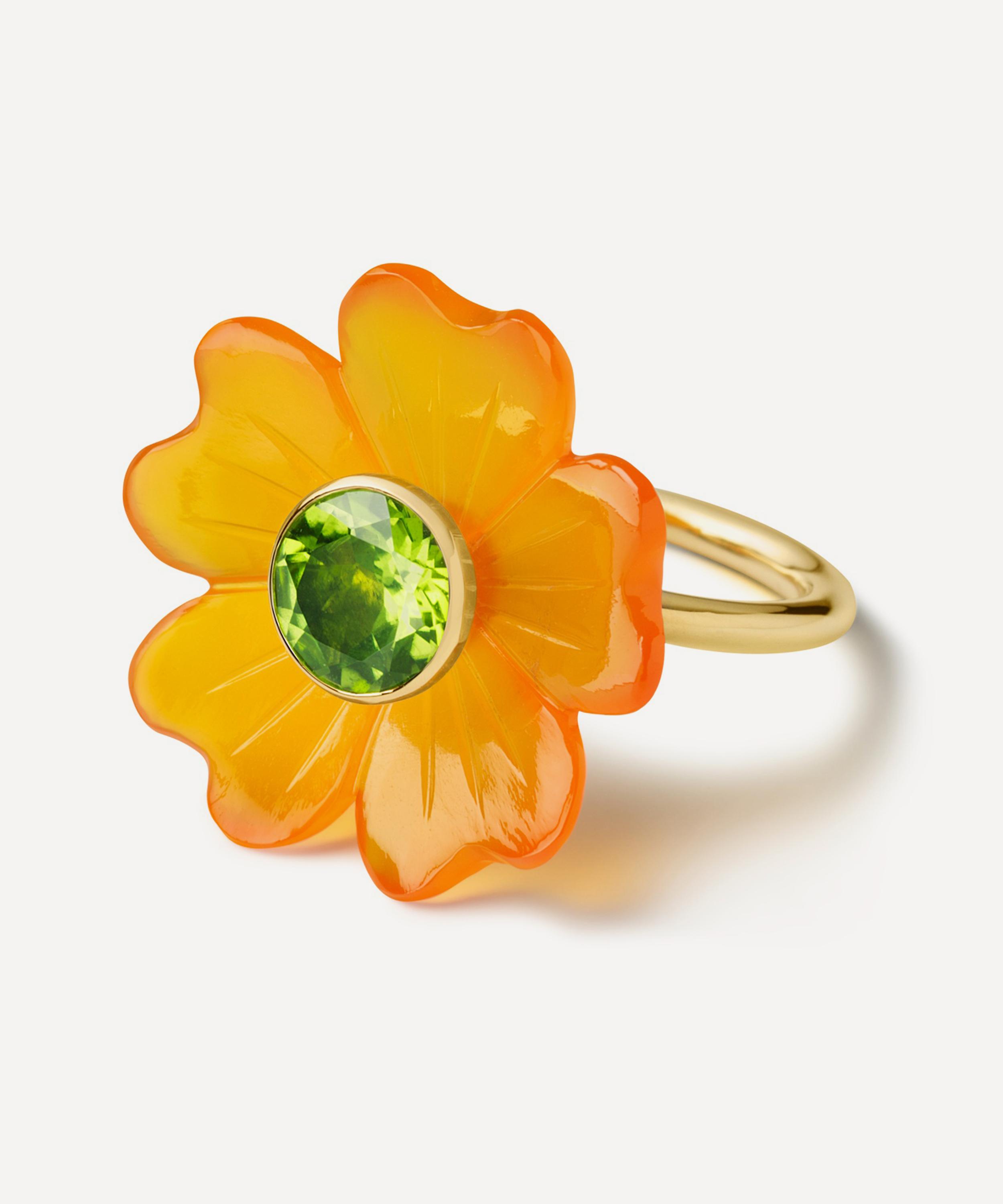Sophie Joanne 14ct Gold Big Signature Flower Ring