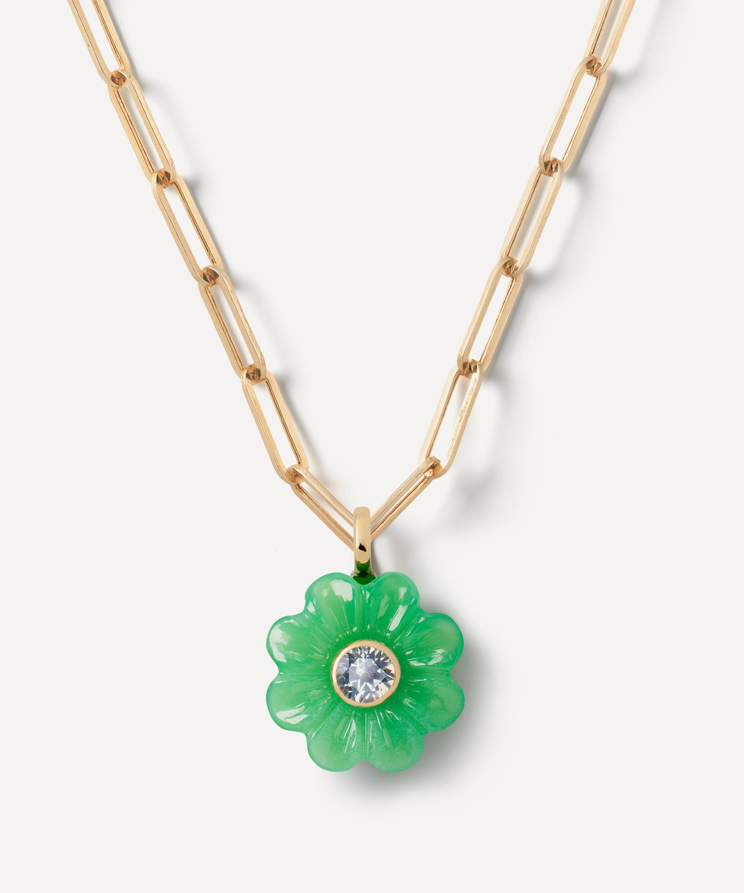 Sophie Joanne 14ct Gold Small Daisy Flower Pendant