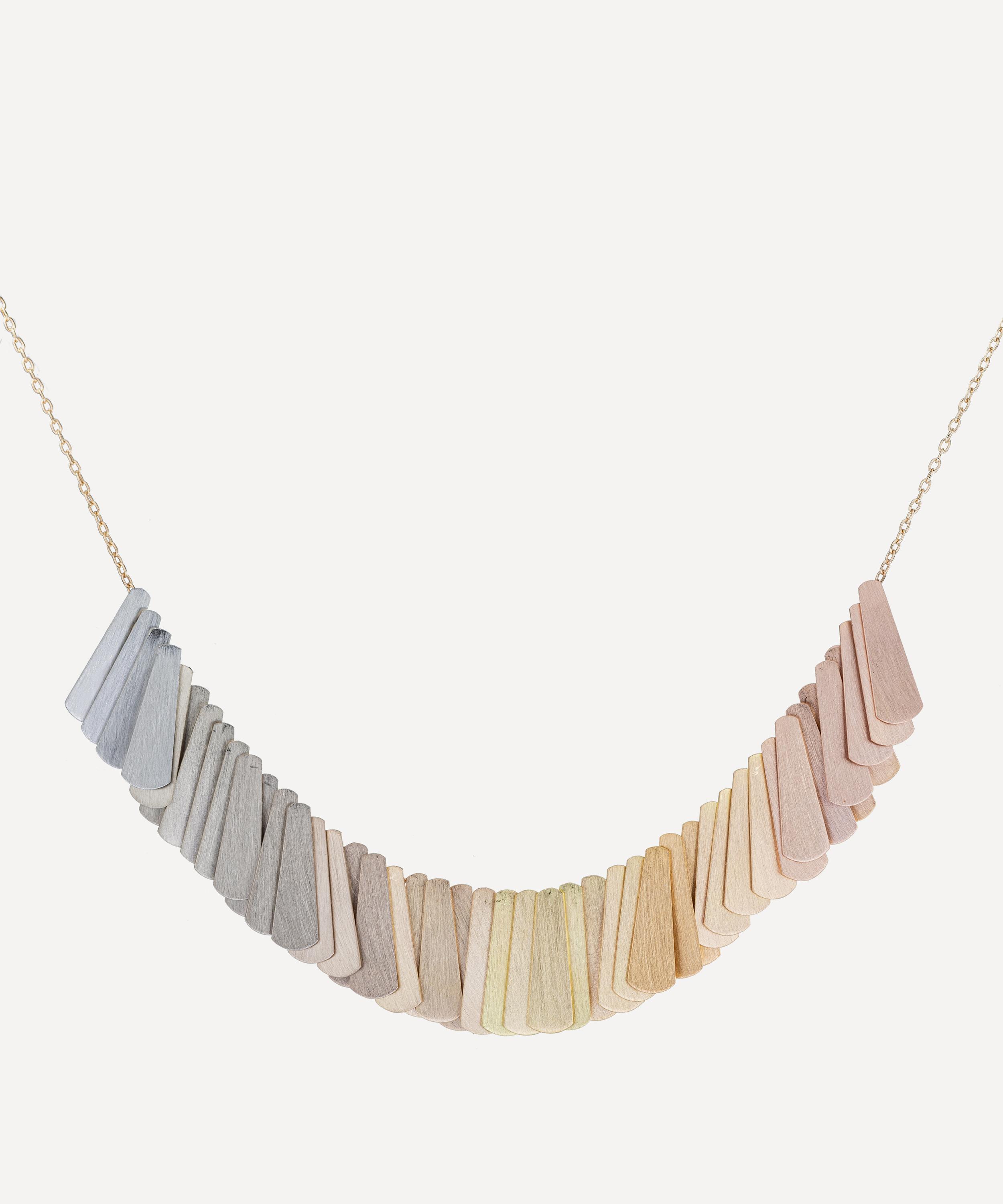 SIA TAYLOR SIA TAYLOR 14CT-22CT GOLD EVENING LIGHT NECKLACE 