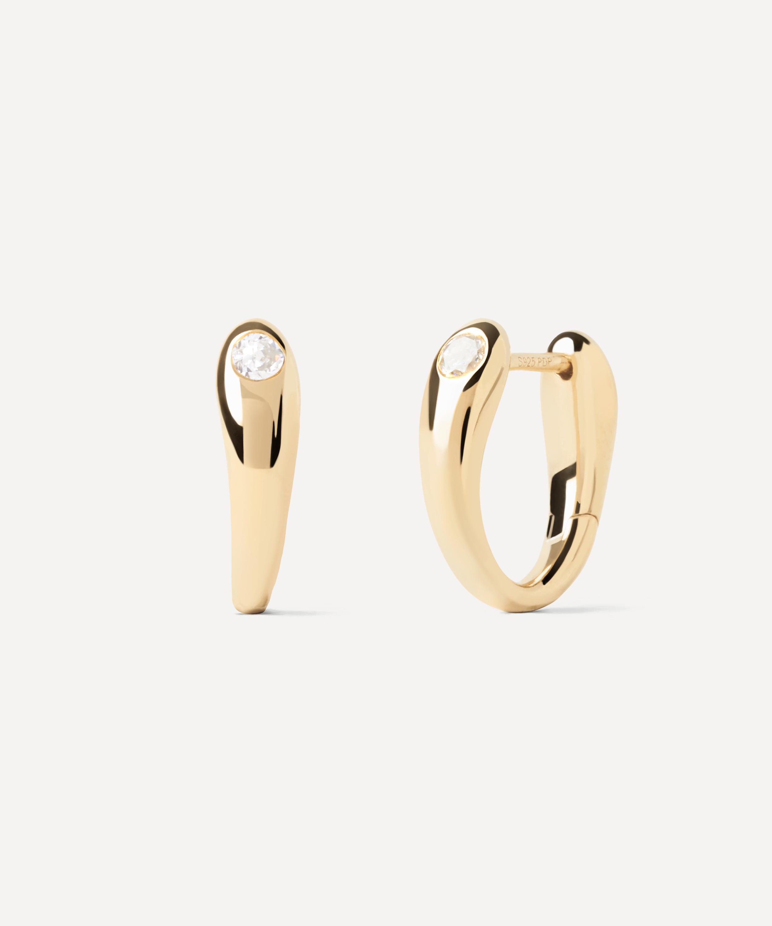 Pdpaola 18ct Gold-plated Serena Hoop Earrings