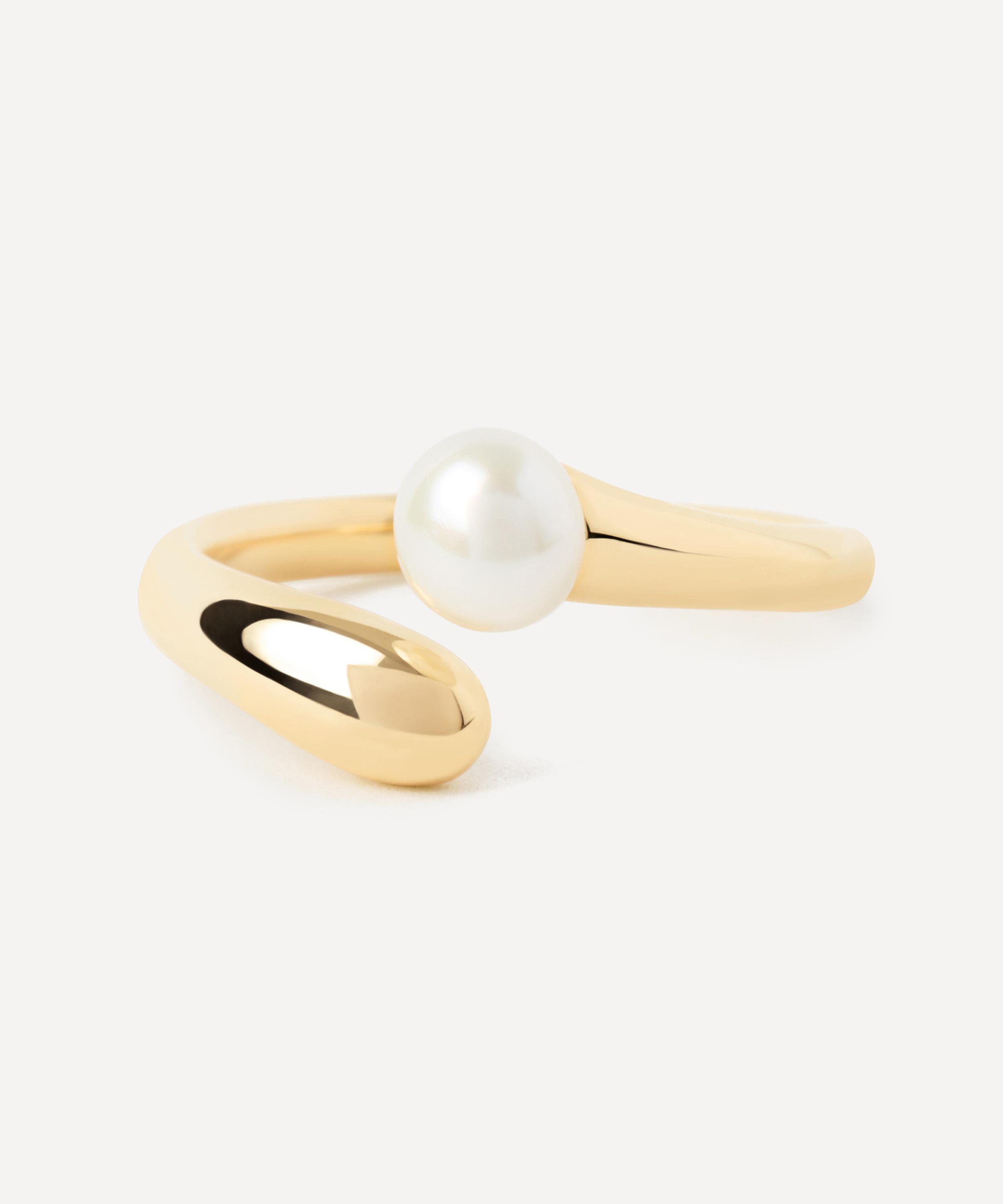Pdpaola 18ct Gold-plated La Perla Ring