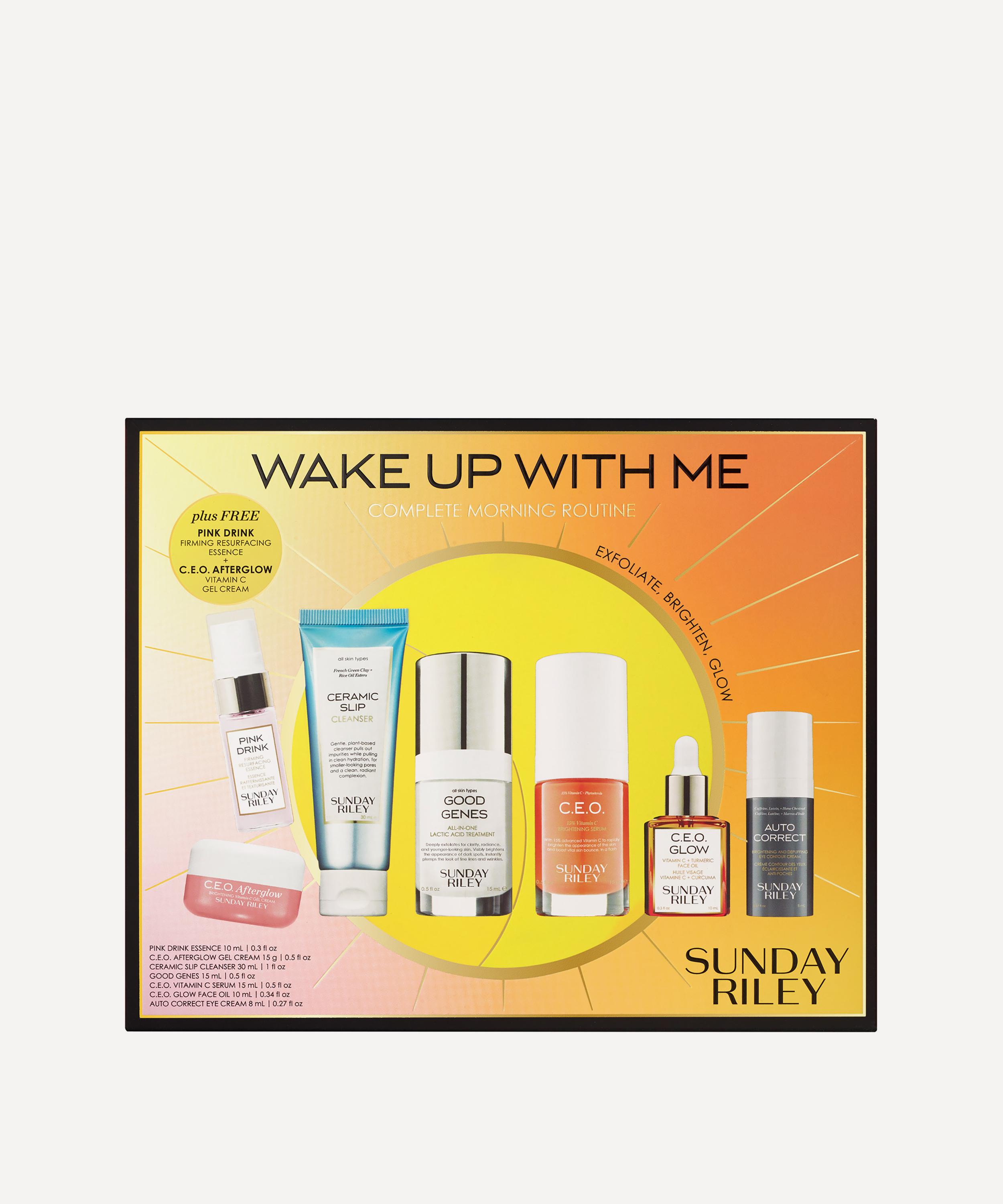 Sunday Riley Wake Up With Me Complete Morning Routine Kit