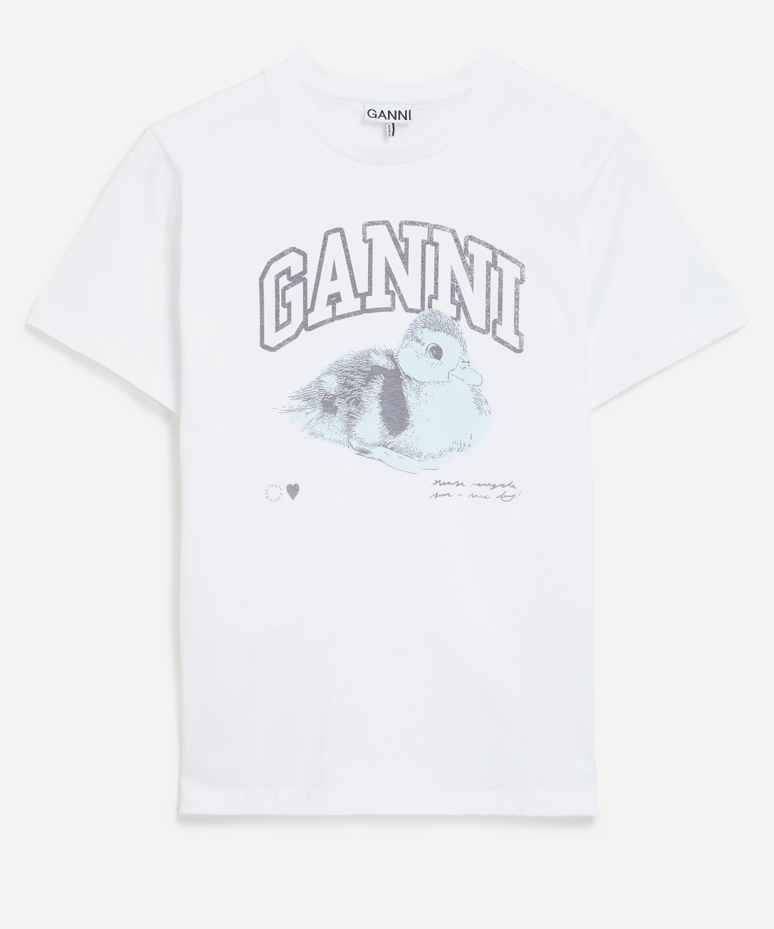 Ganni Basic Jersey Duckie Relaxed T-shirt
