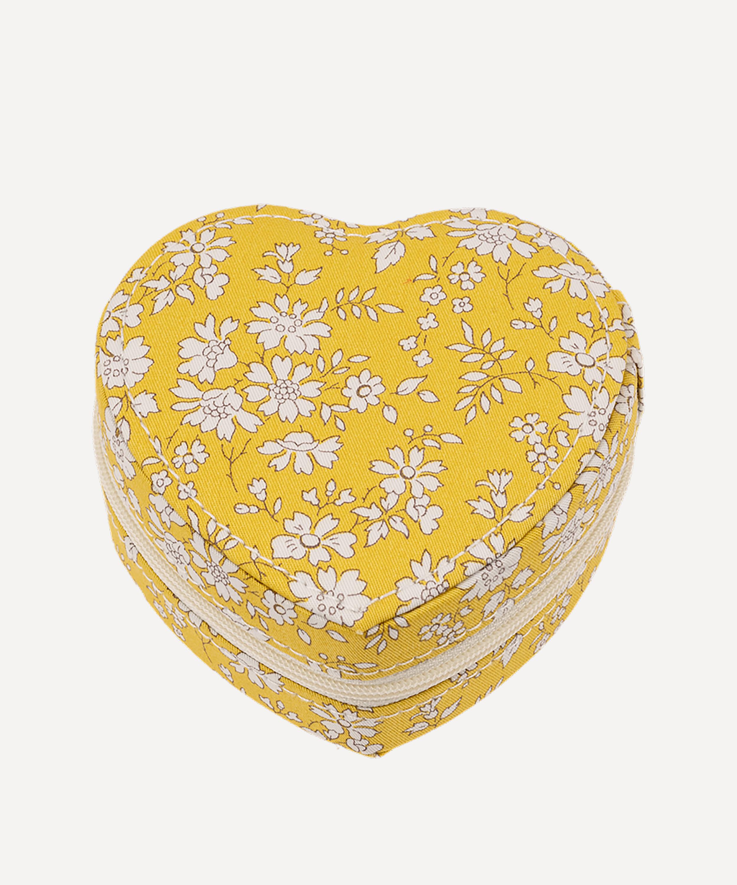 Bon Dep Capel Tana Lawn Cotton Heart Jewellery Box