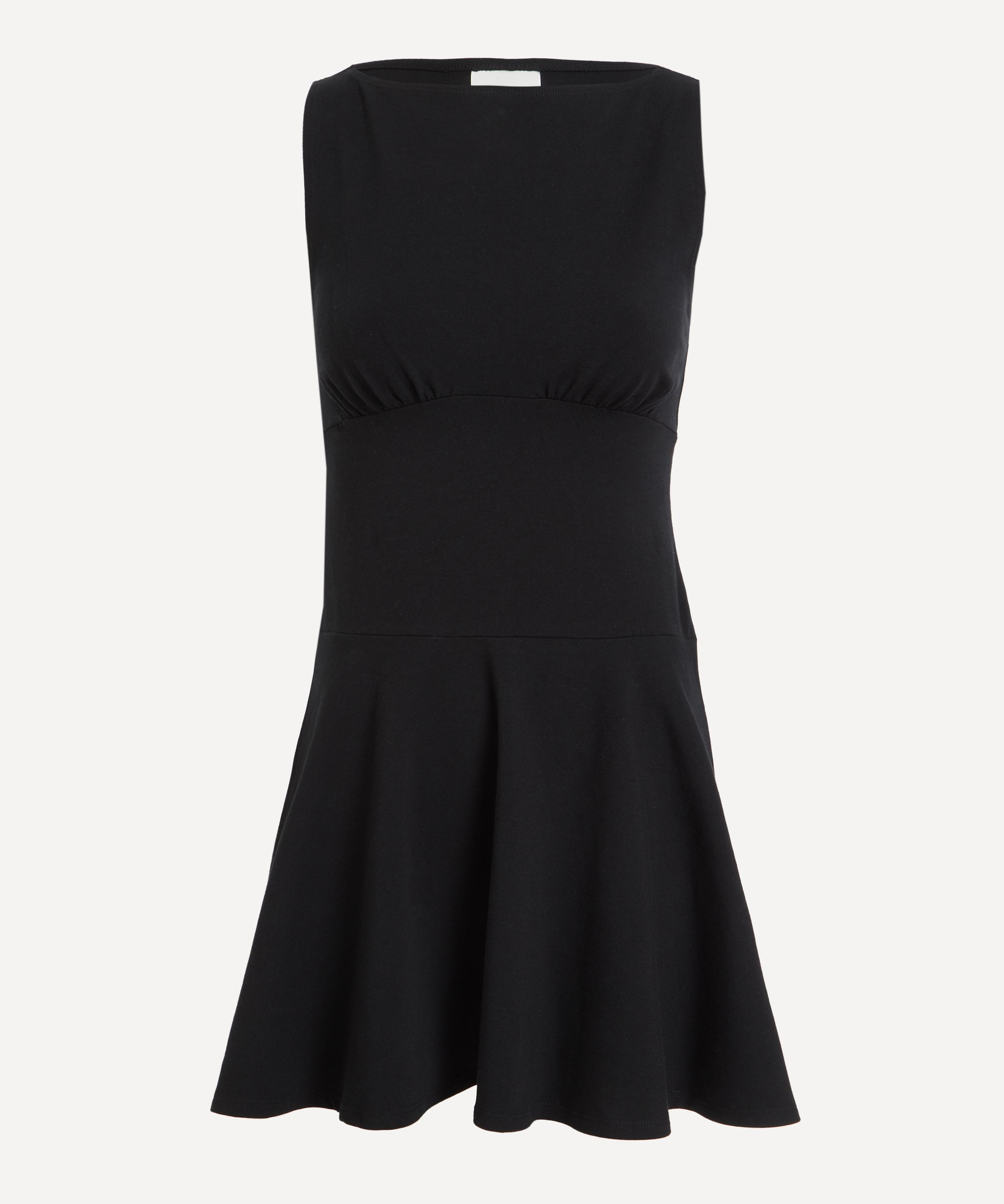 Reformation Women's Mauve Black Knit Mini Dress