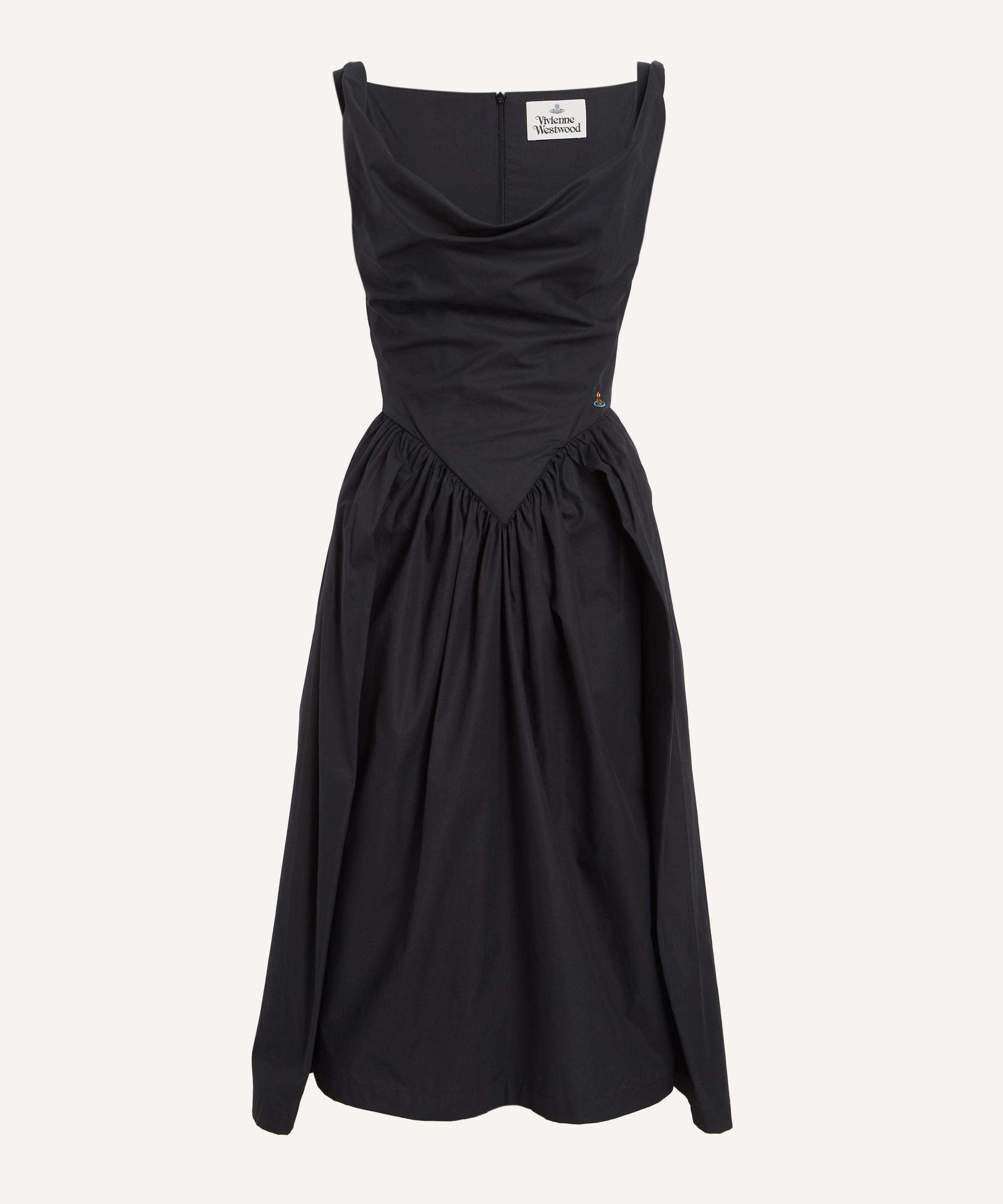 Vivienne Westwood Women Black Sunday Dress, Xl Luxury Dresses For Women Darveys