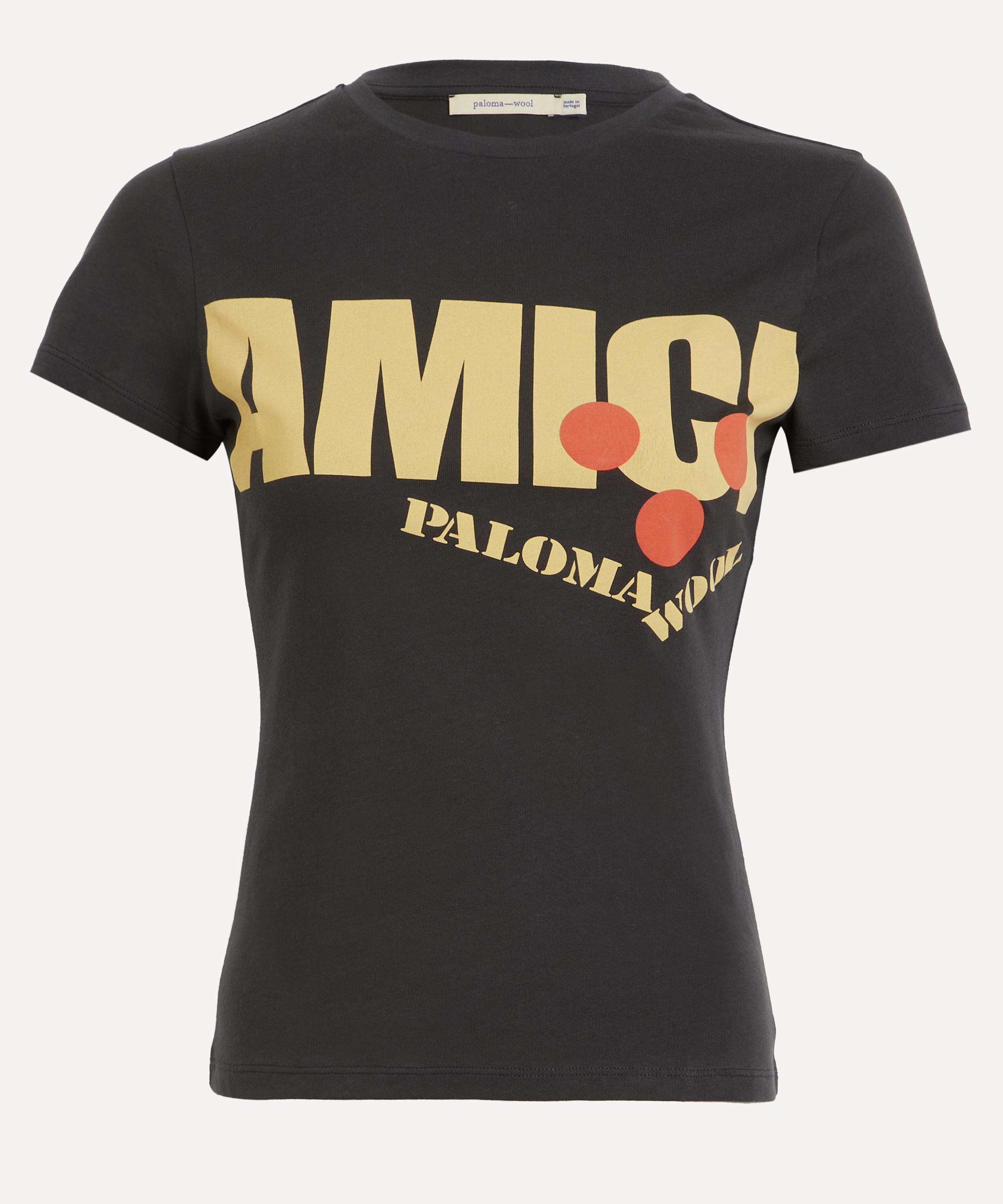 Paloma Wool "friends" T-shirt In Black