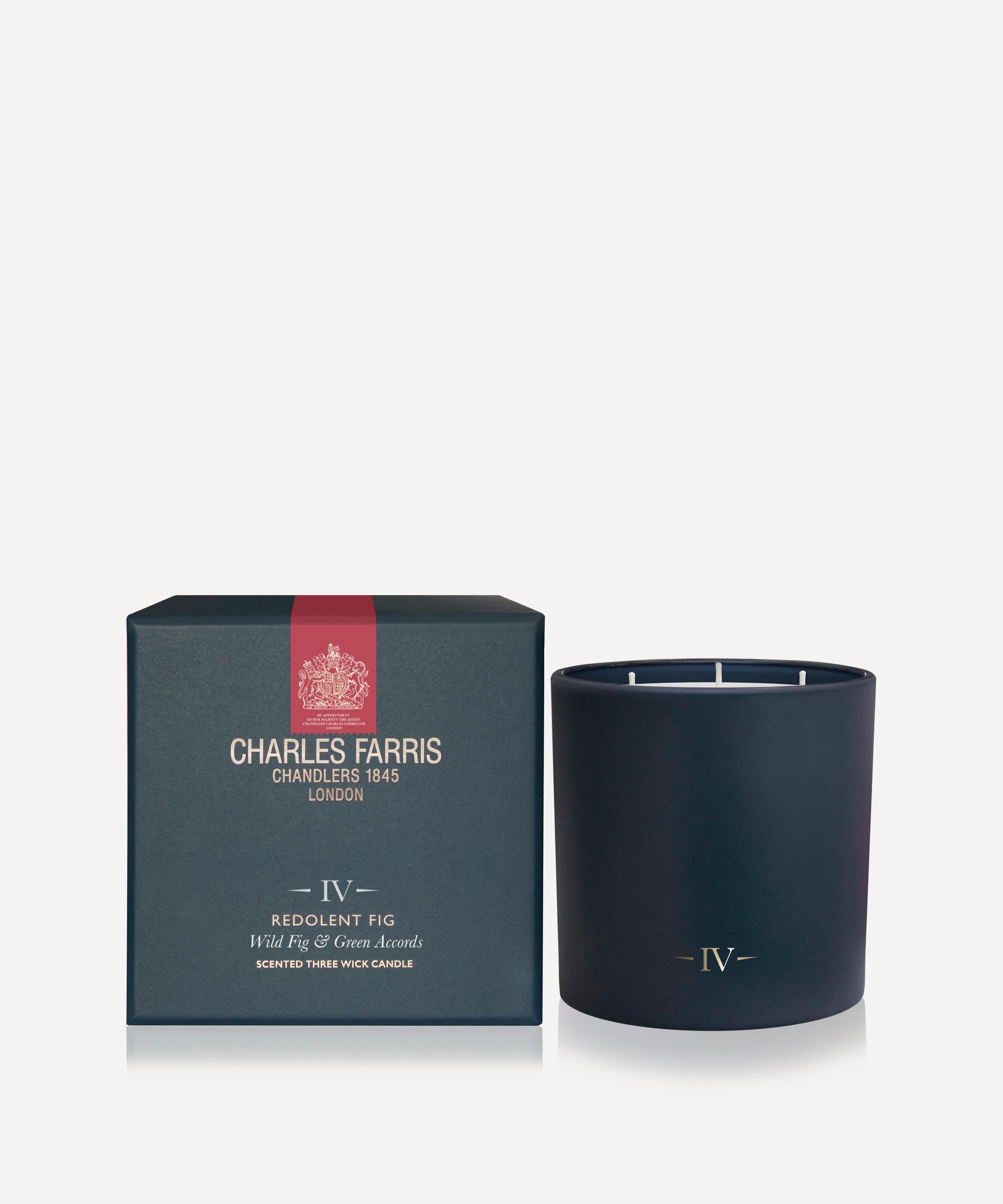 Charles Farris Iv Redolent Fig 3 Wick Candle 640g