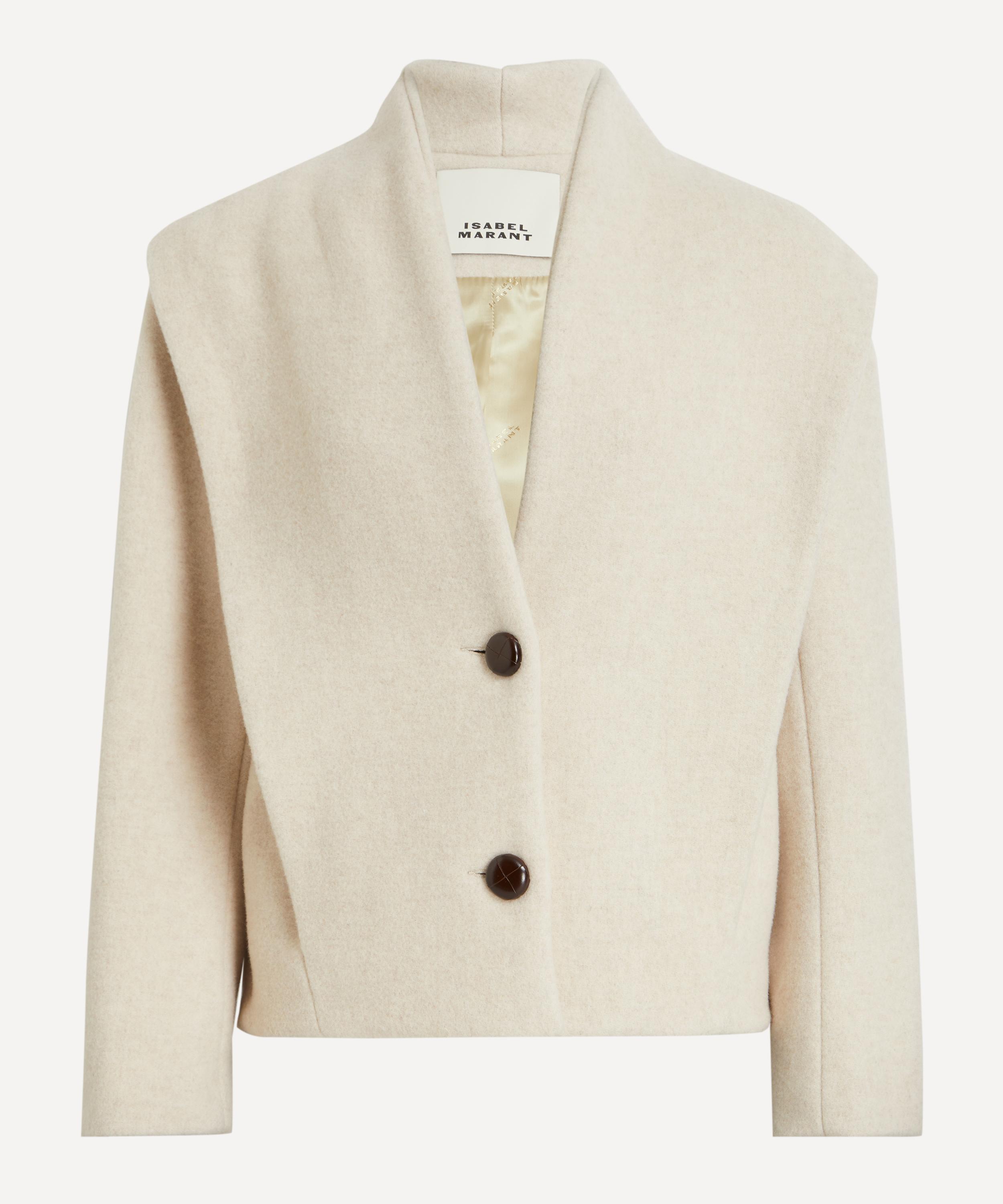 Isabel Marant Women's Dyogo Wool-blend Coat In Sand