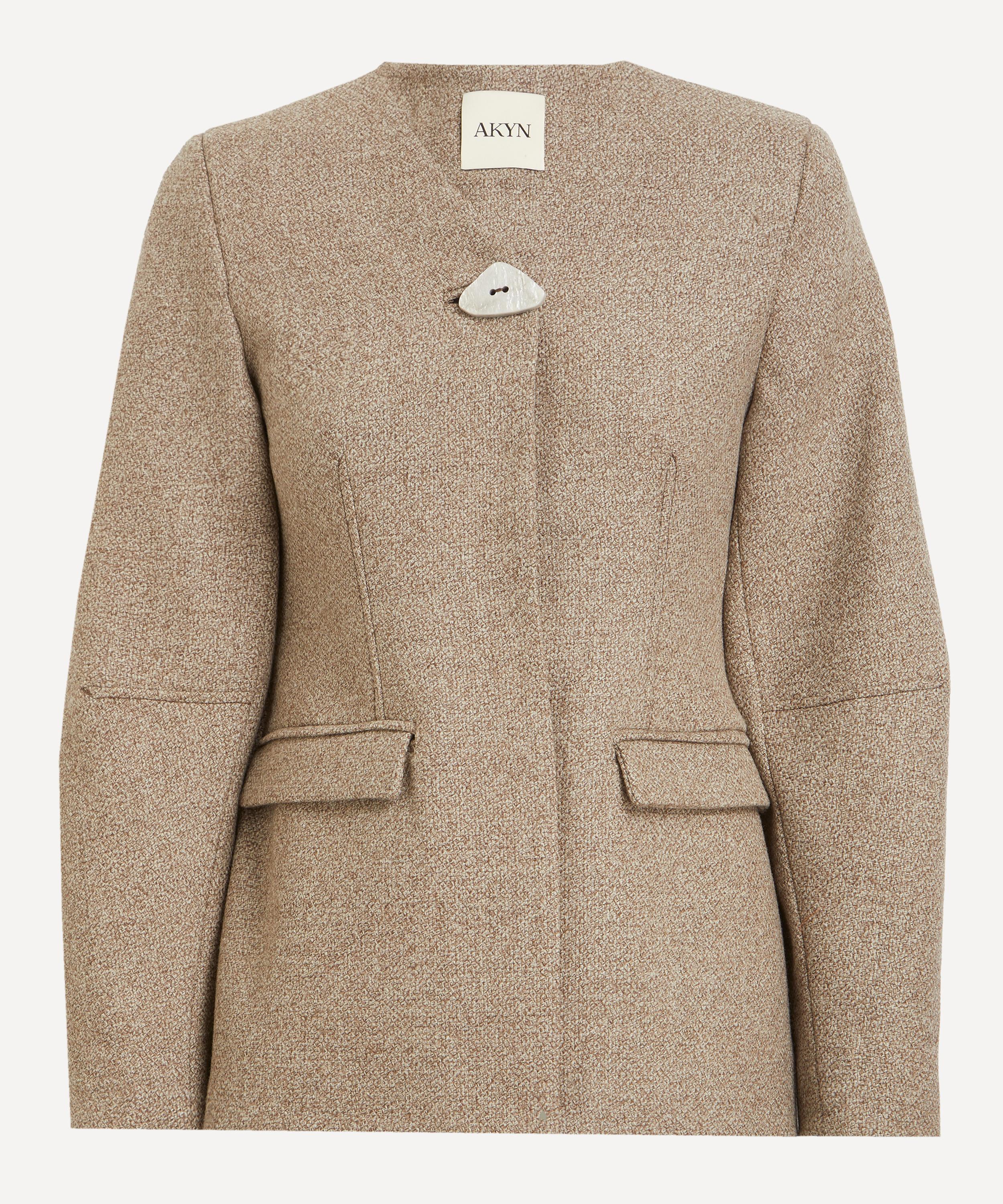 Akyn Women's Elsie Fitted Jacket In Brown