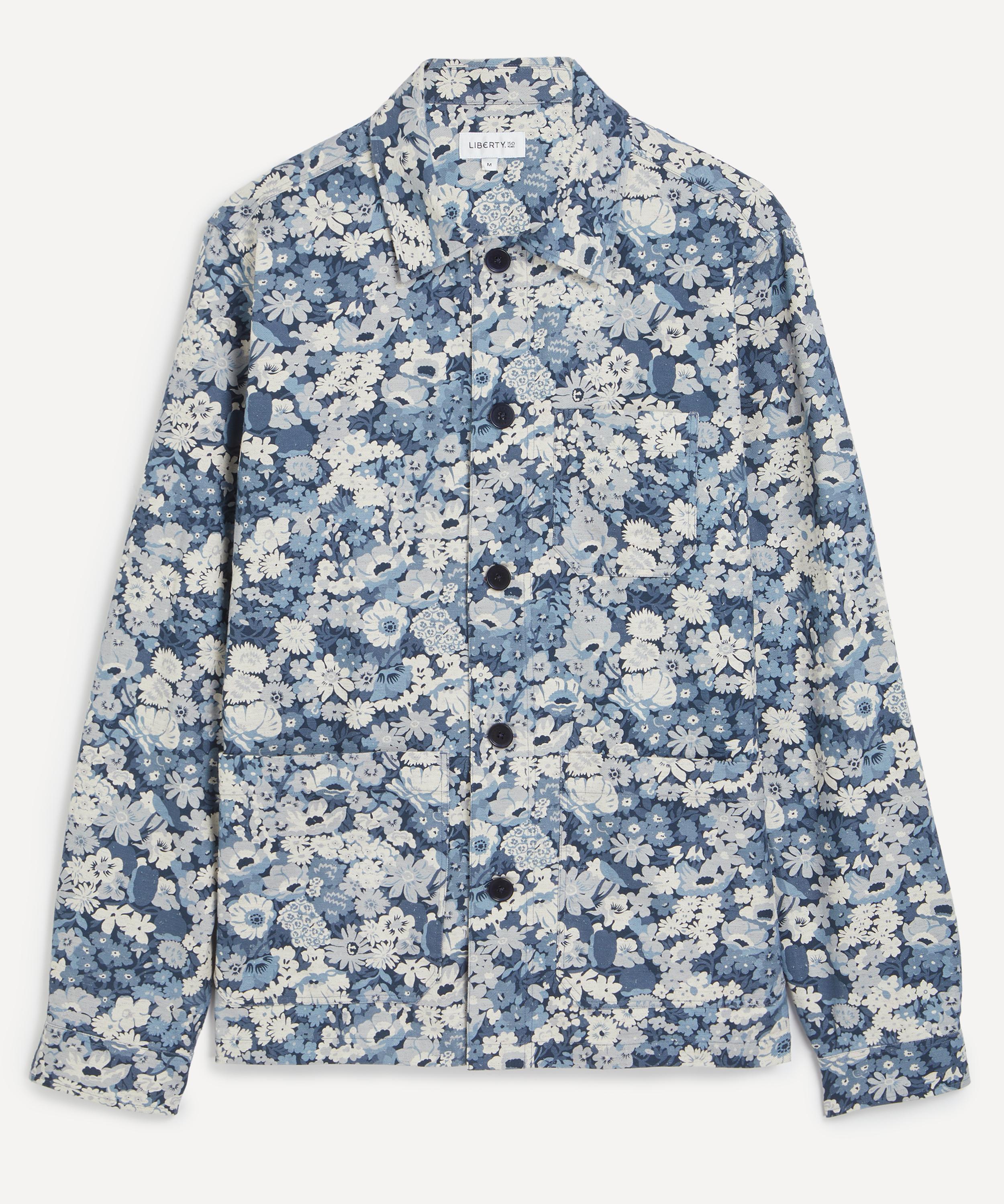 Liberty Mens Thorpe Spring Tana Reborn Chore Jacket In Multi