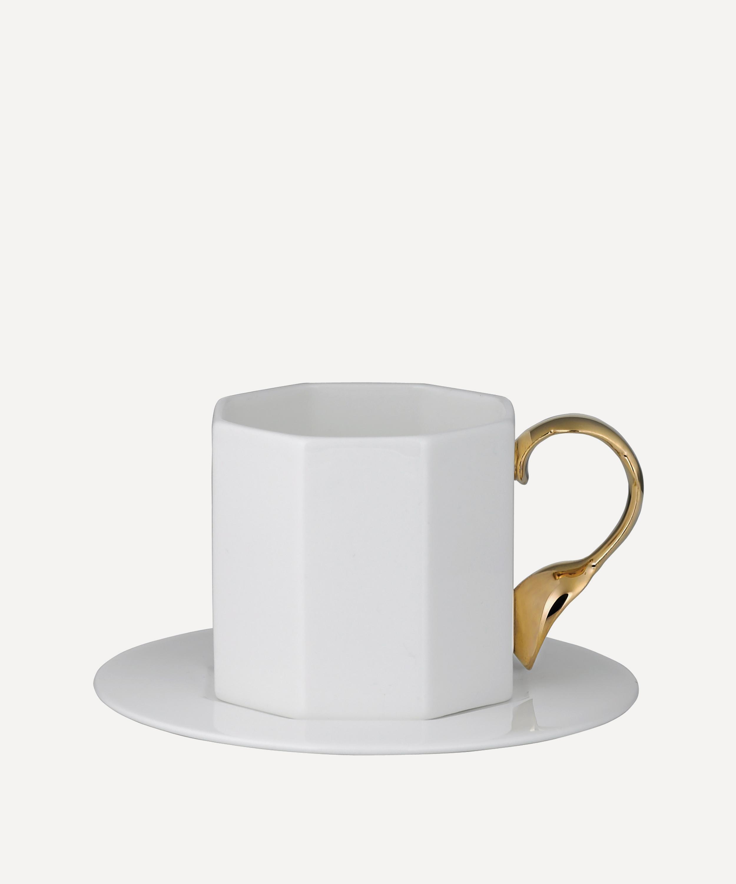 Twig New York Cutlery Spoon Handle Cup And Saucer