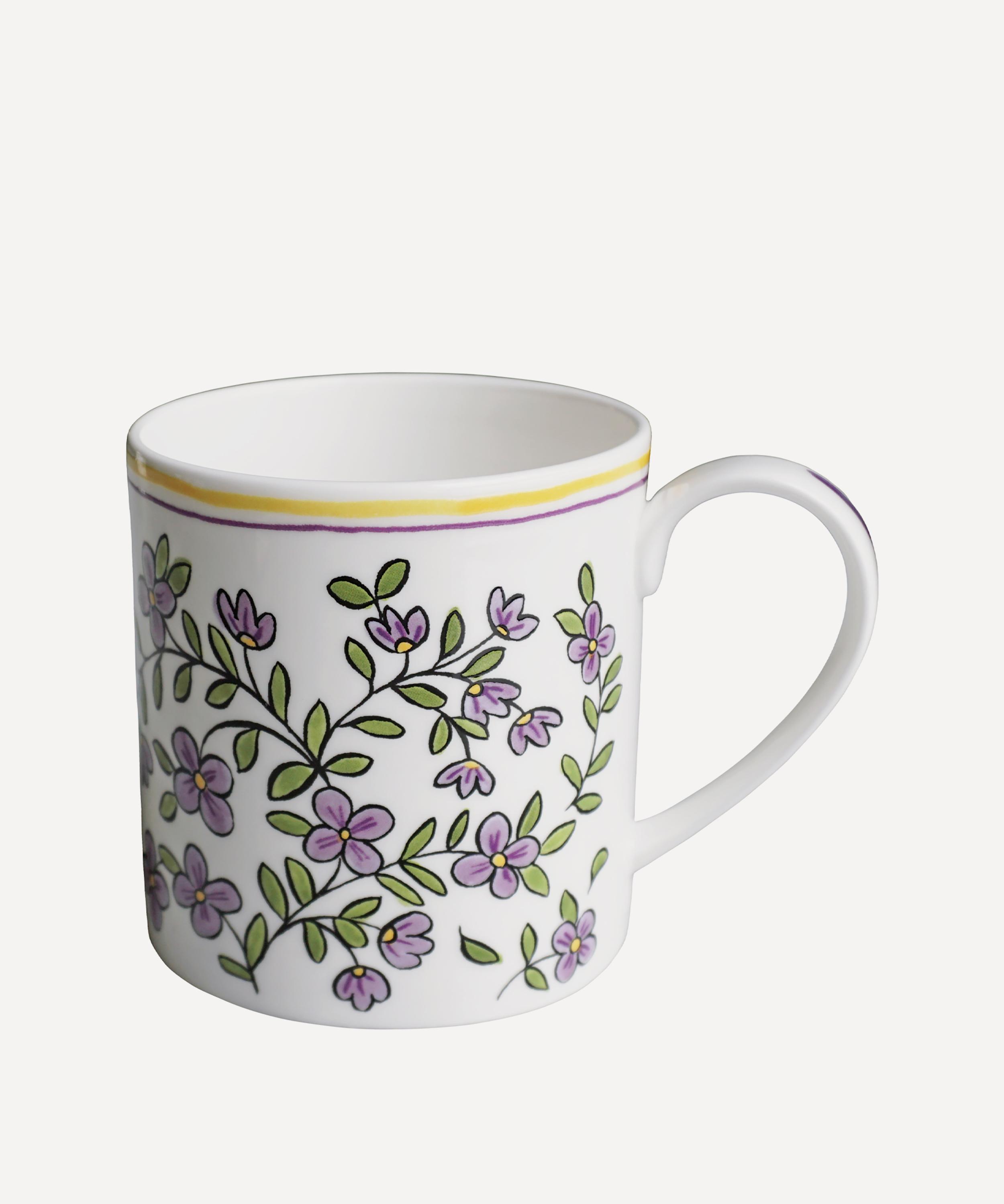 Twig New York Heritage Forget Me Not Blooming Mug In Multi