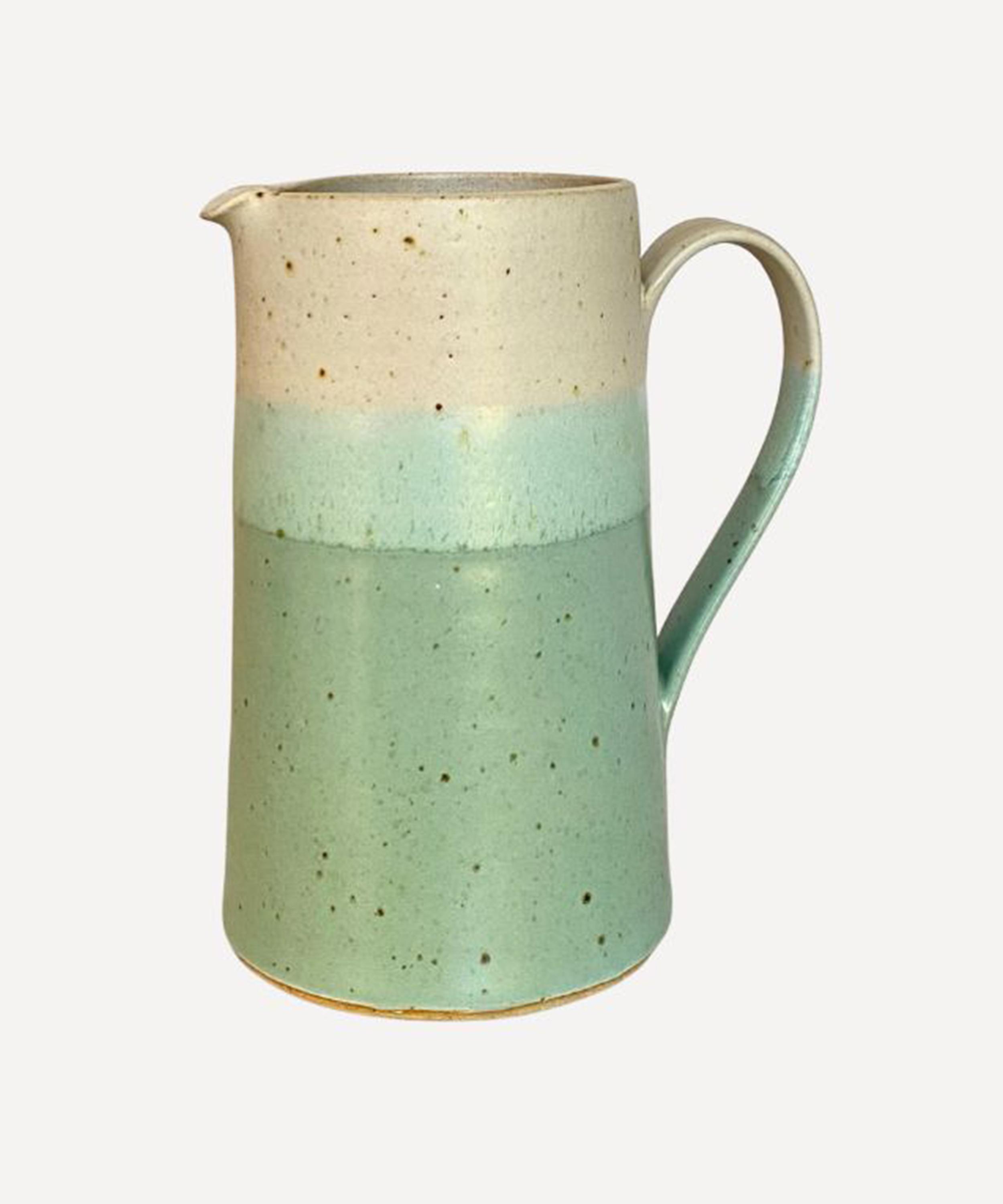 Emily Doran Calm Waters Tall Jug In Blue