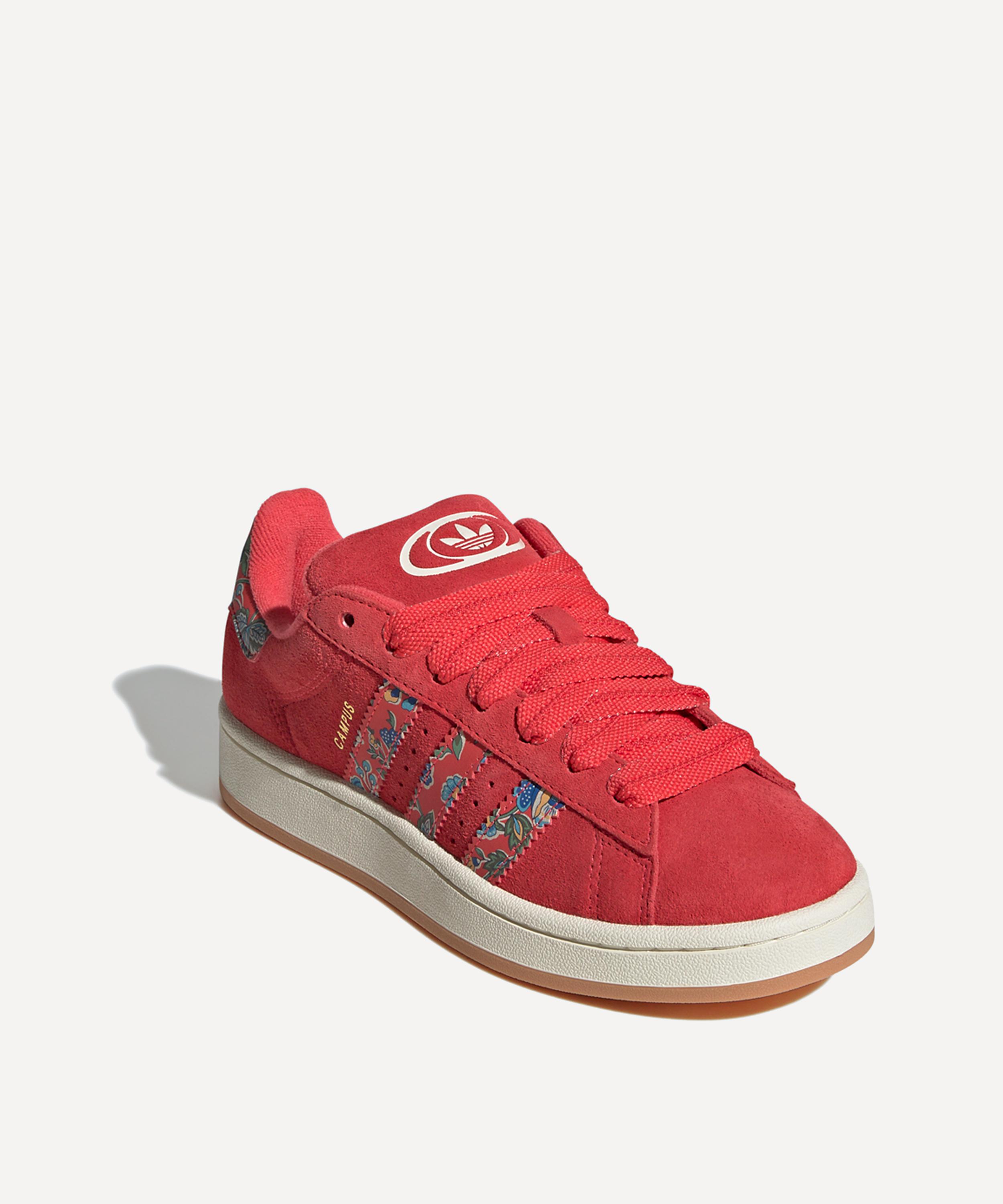 Adidas Originals Adidas X Liberty London Campus 00s Sneaker In Red
