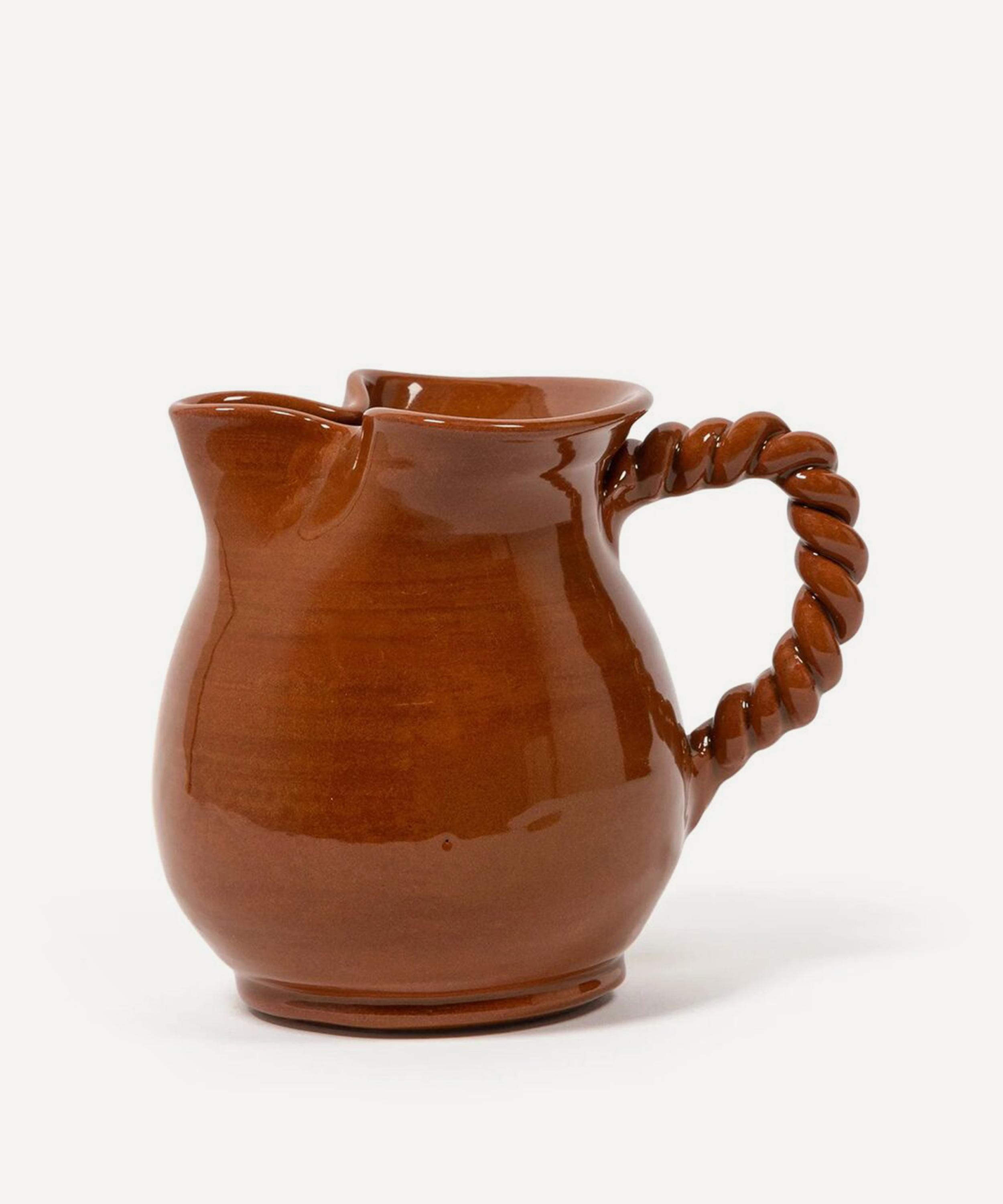 Sharland England Louise Jug In Brown