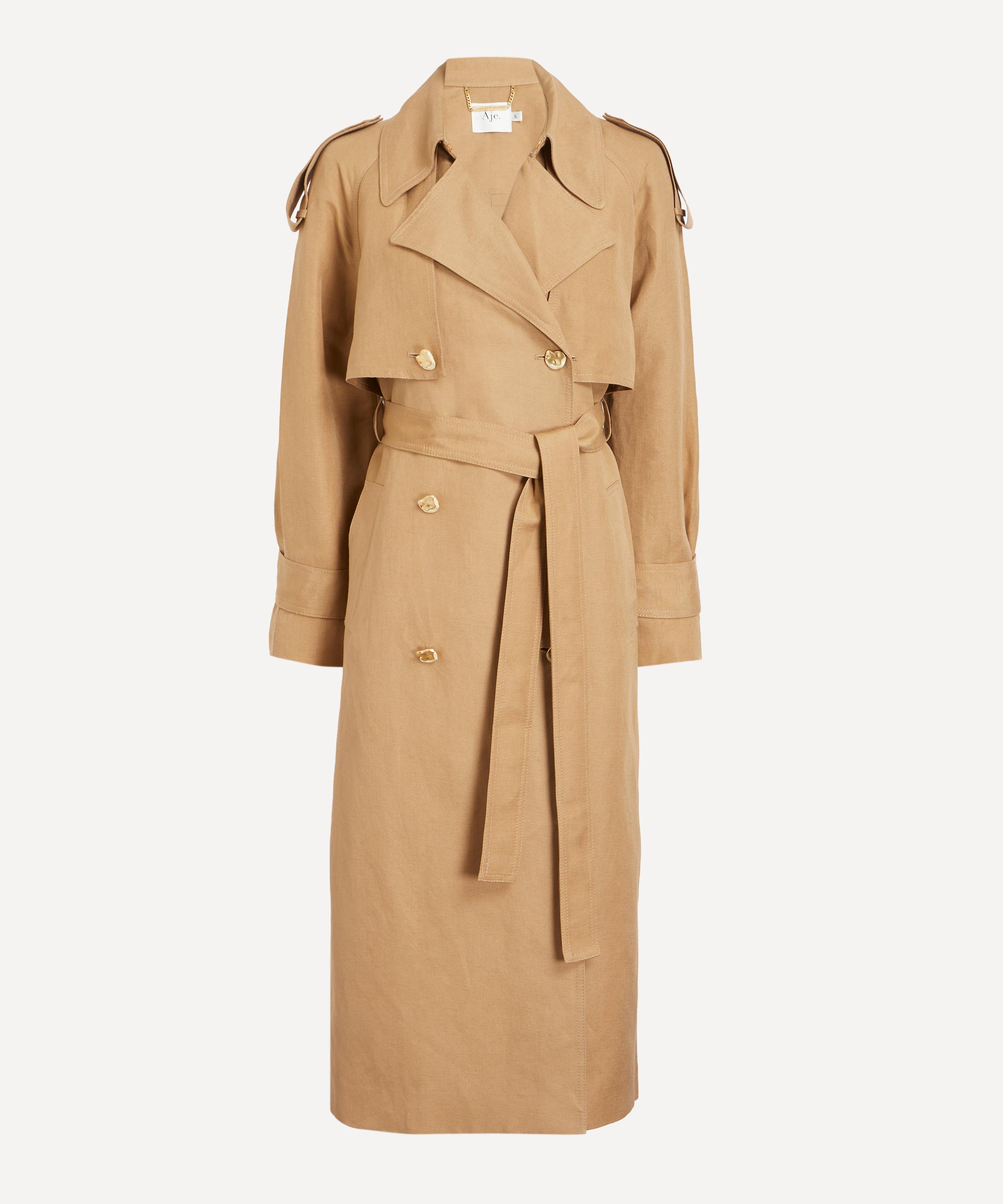 Aje Women's Cosmos Trench Coat In Brown