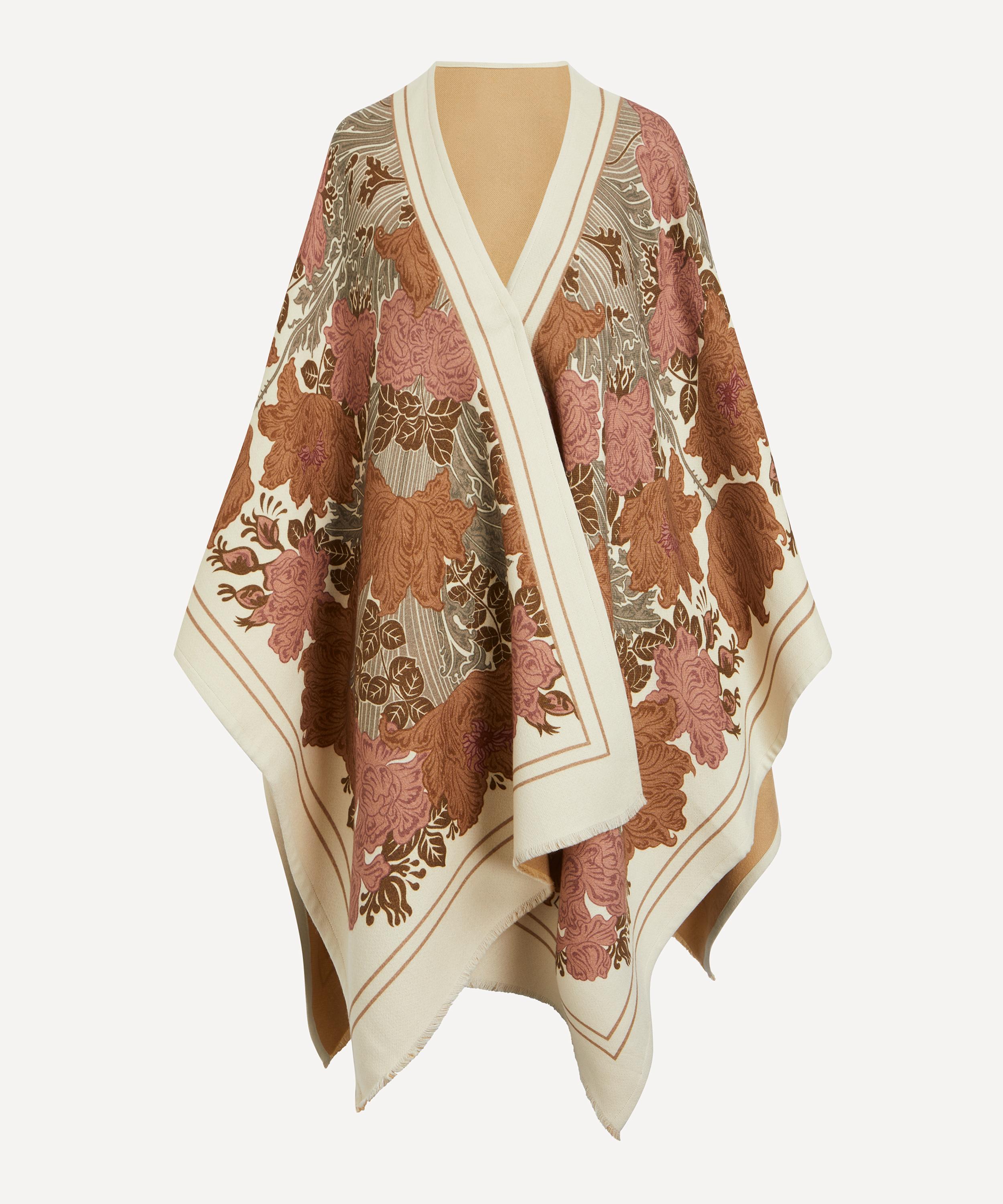 Liberty Women's Laura's Reverie 140x160 Wool Cape In Neutral
