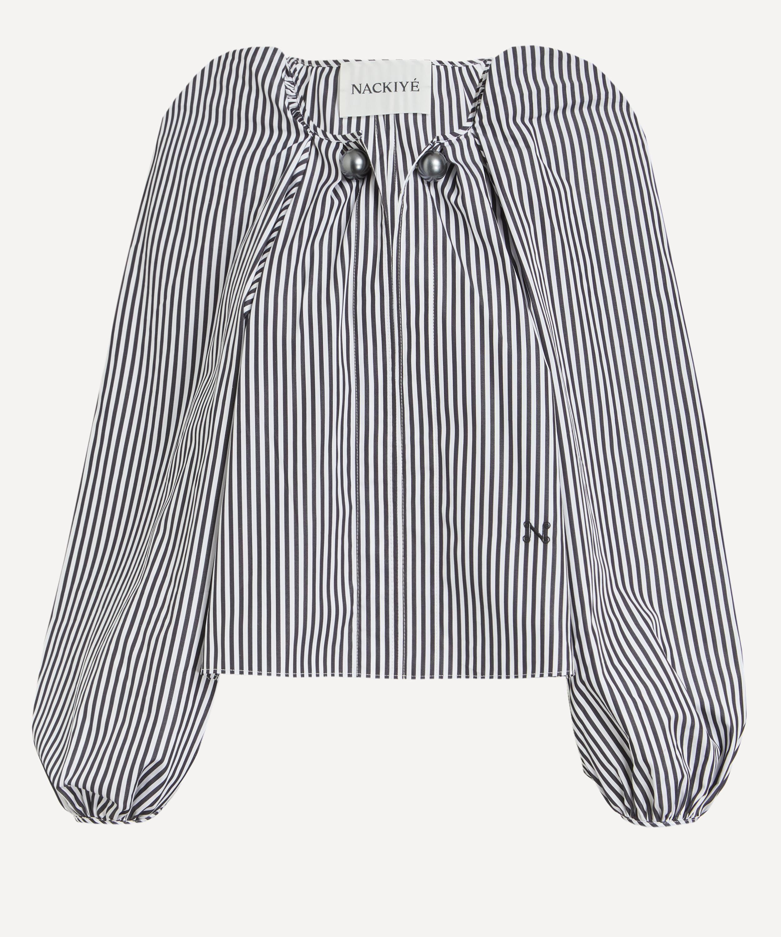 Nackiyé Nackiye Women's Striped Grand Bazaar Mini Top
