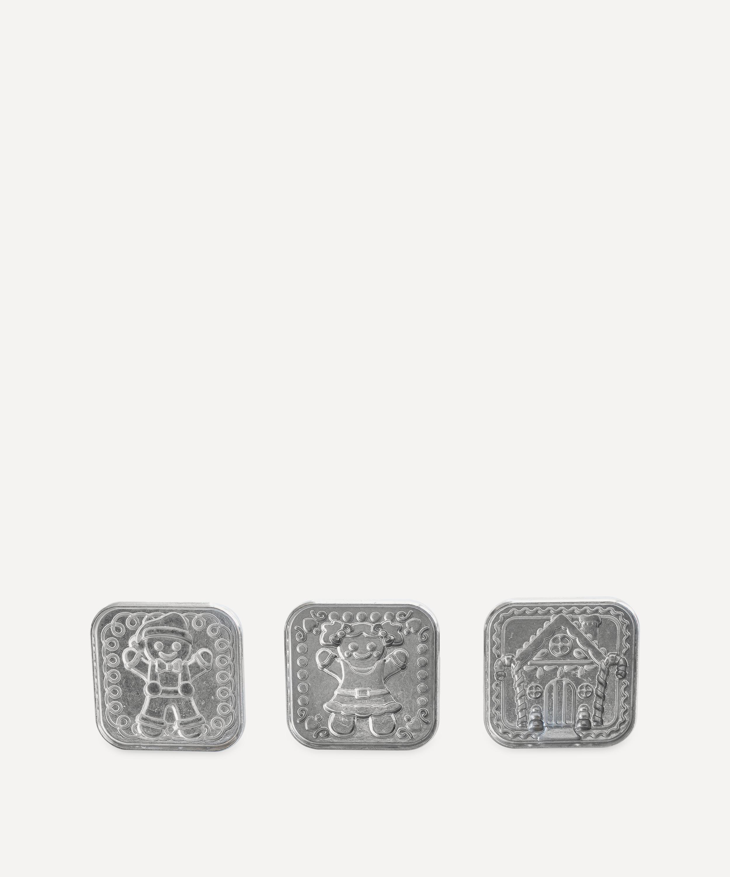 Nordic Ware Gingerbread Cookie Stamps In Gray