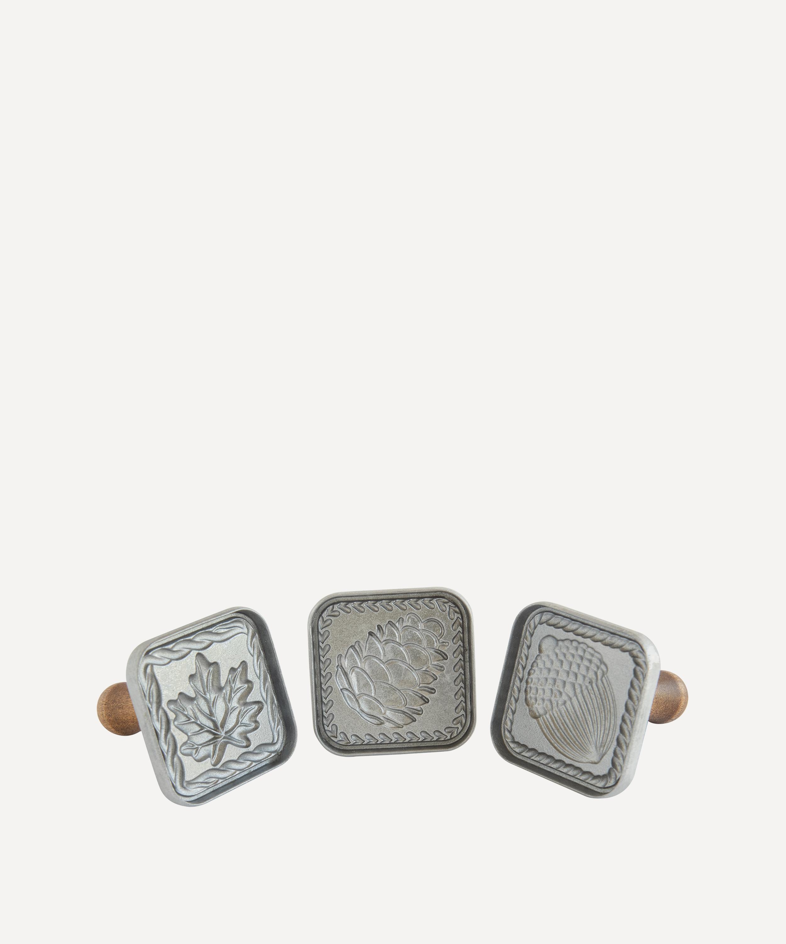 Nordic Ware Fall Forest Springerle Cookie Stamps In Gray