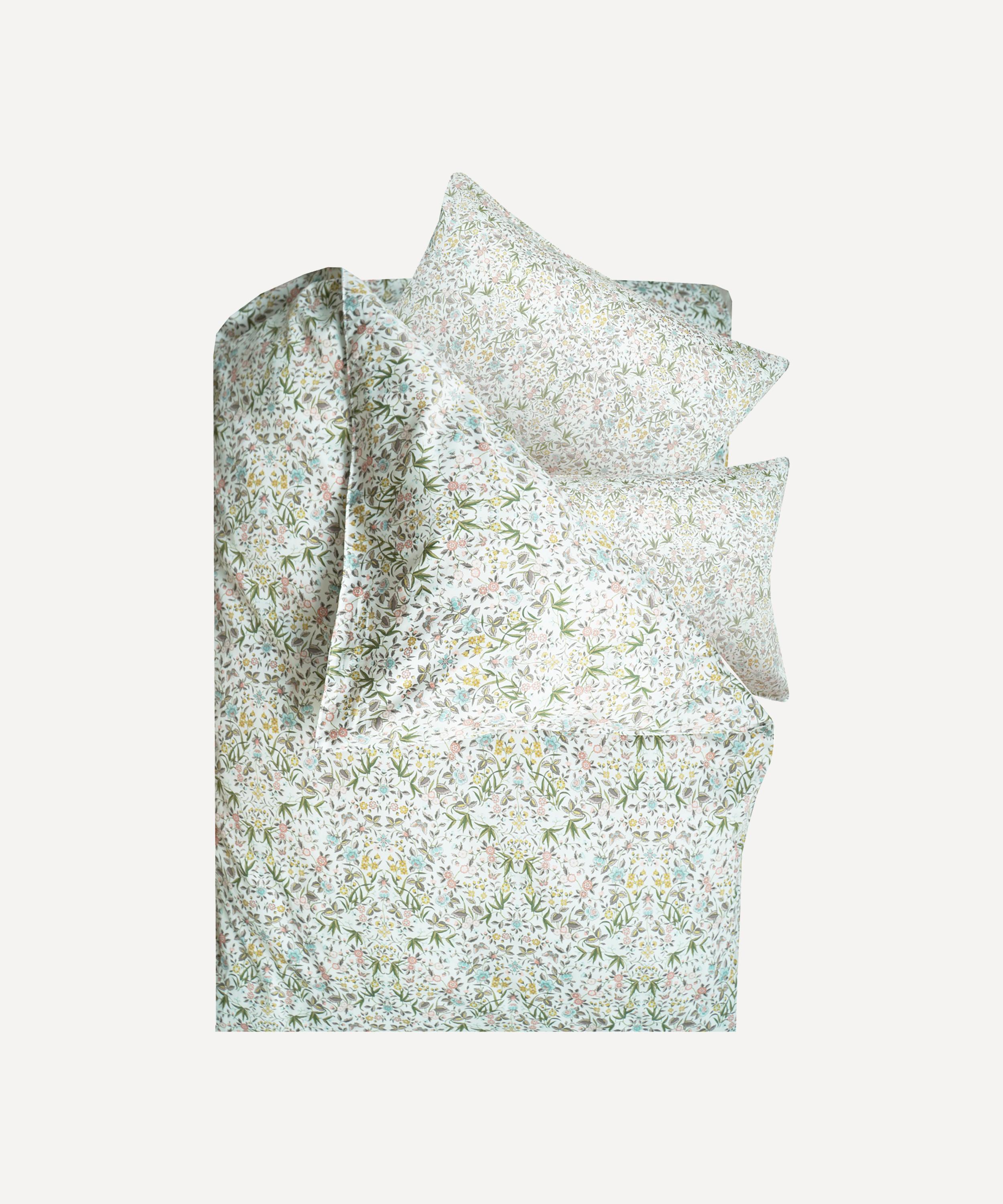 Coco & Wolf Tapestry Ardington Cotton Sateen King Duvet Cover Set In Multi