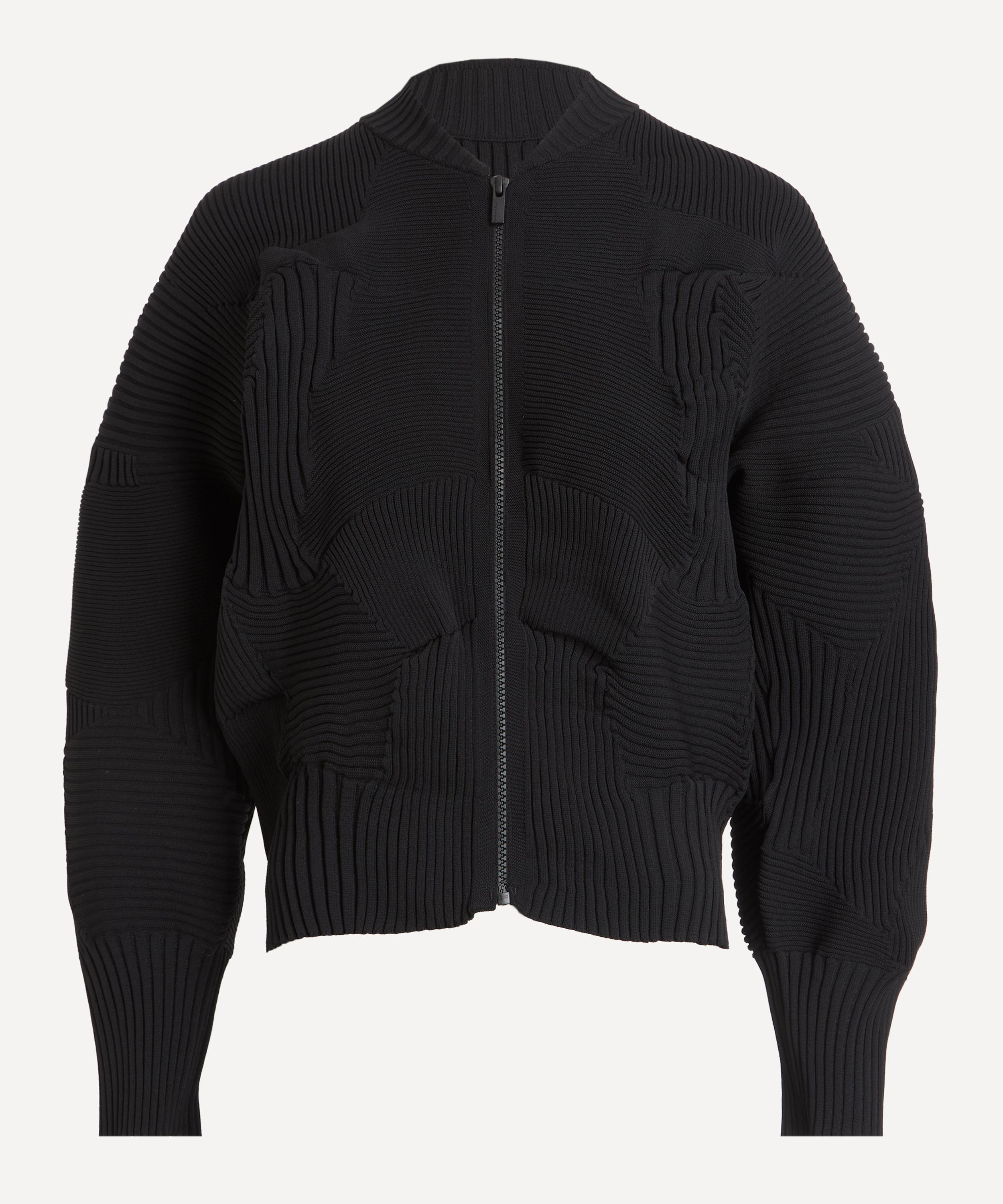 Issey Miyake Kone Kone Cardigan In Black
