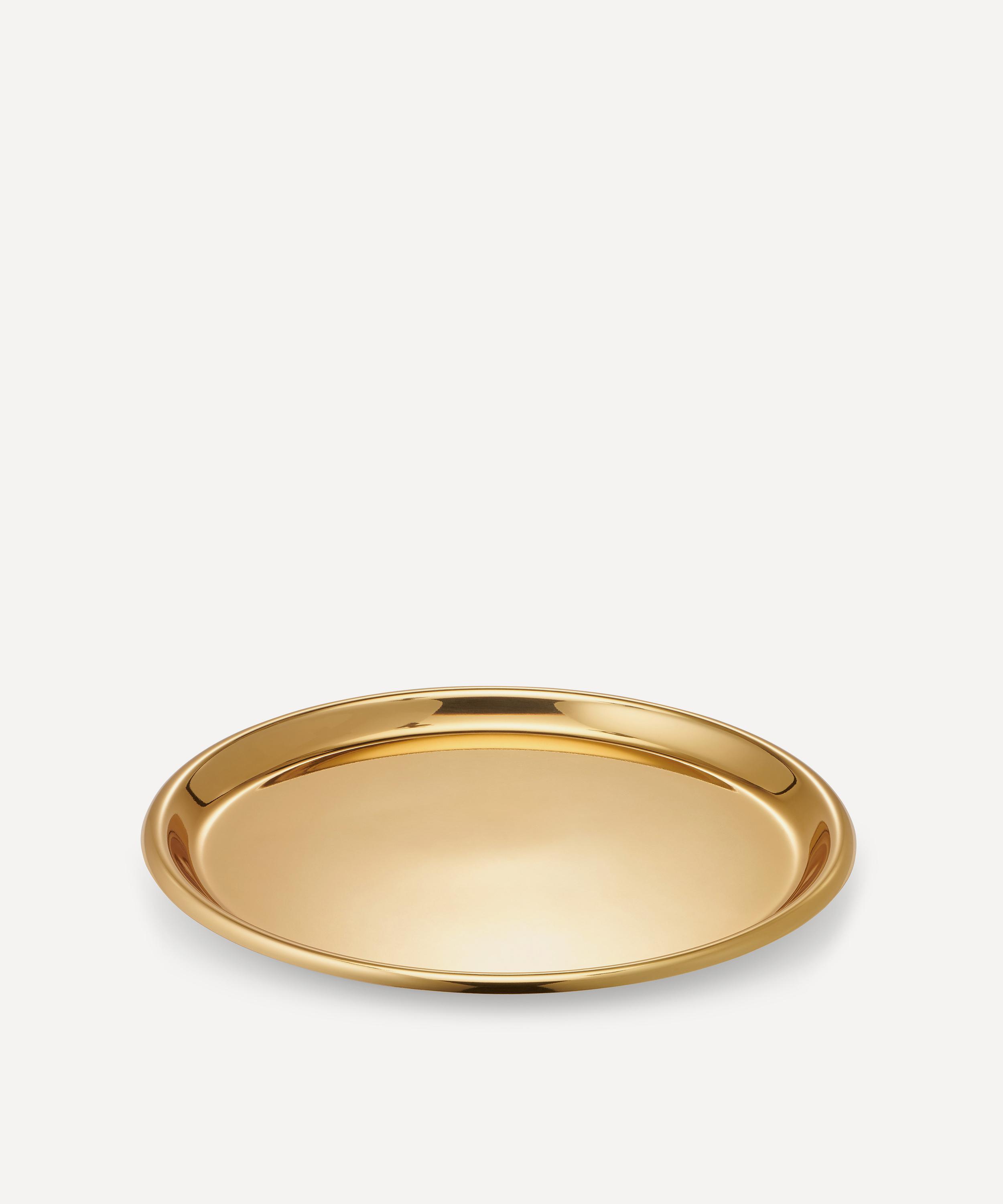 Aerin Marzia Serving Tray In Gold