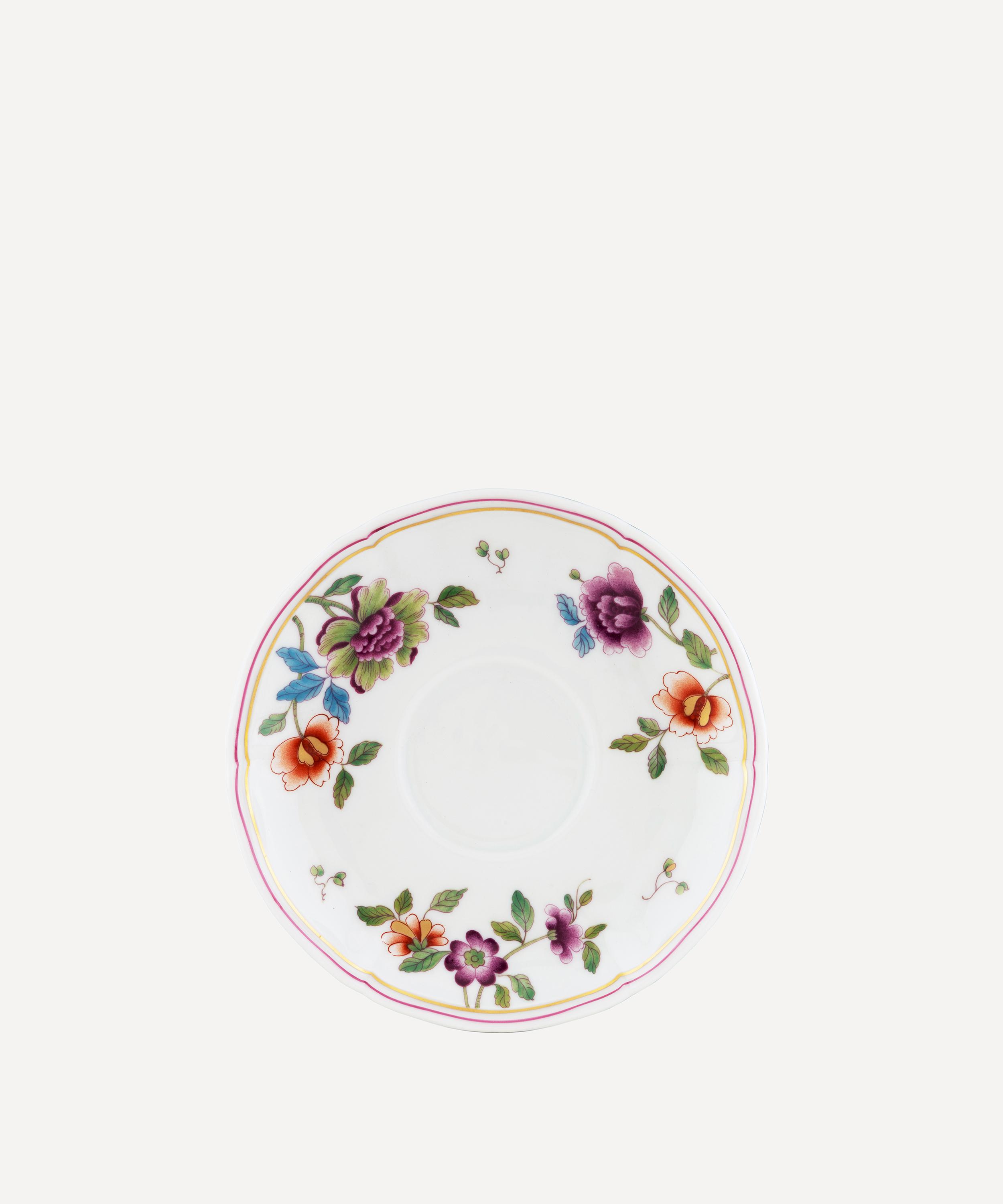 Ginori 1735 Granduca Coreana Tea Saucer In Multi