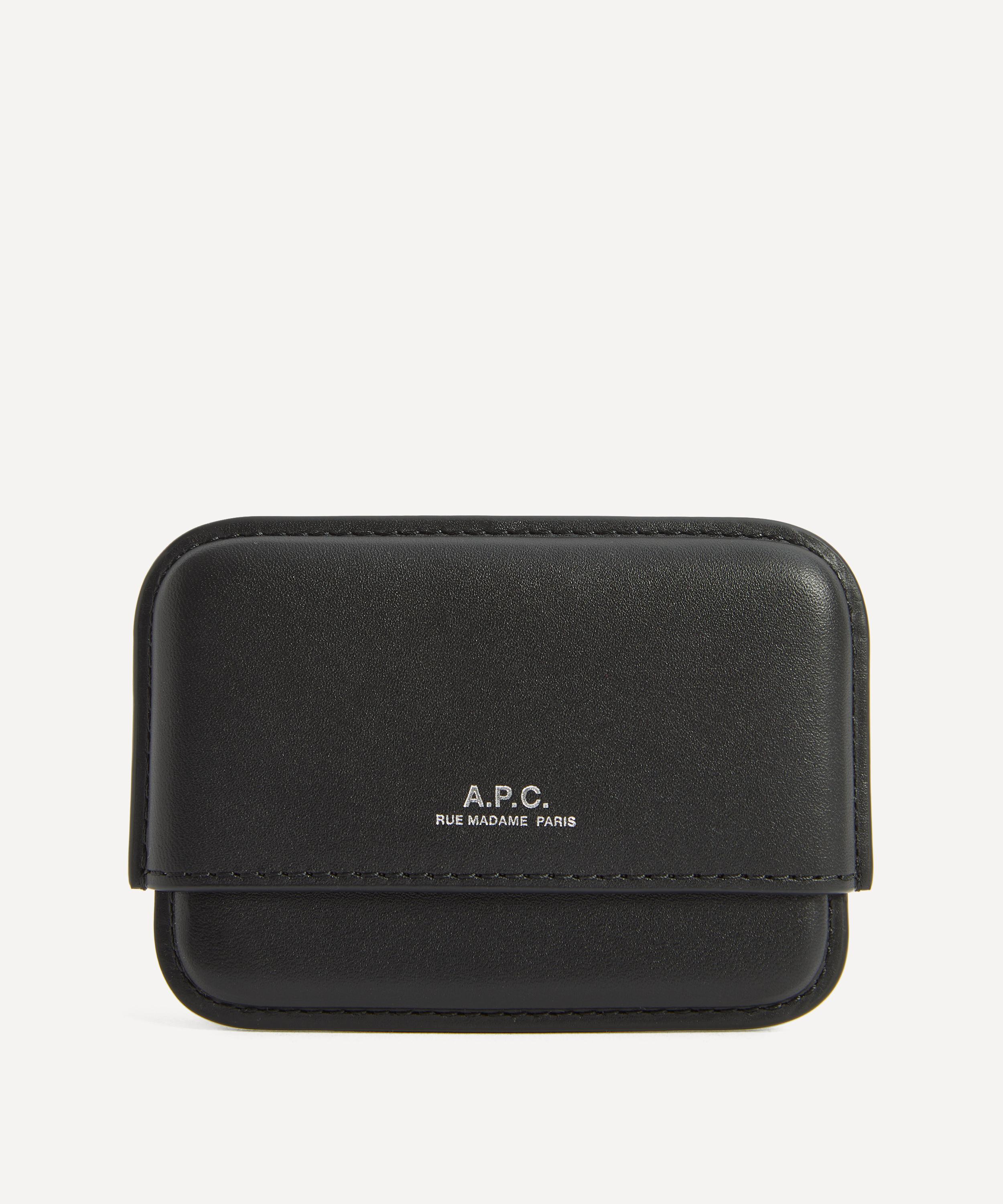 Apc A.p.c. Mens Magna Carta Cardholder In Black