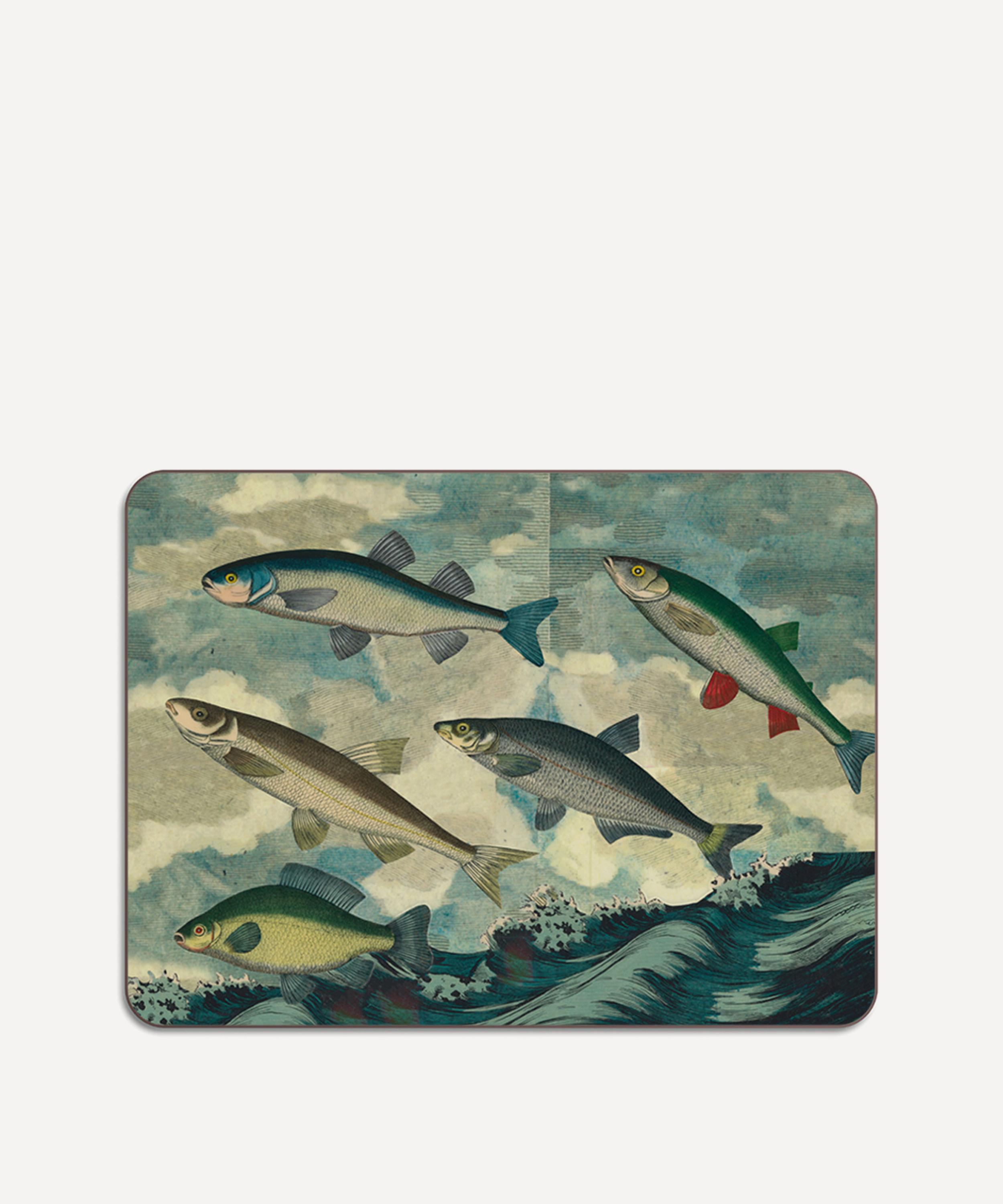 Avenida Home Flying Fish Table Mat In Multi