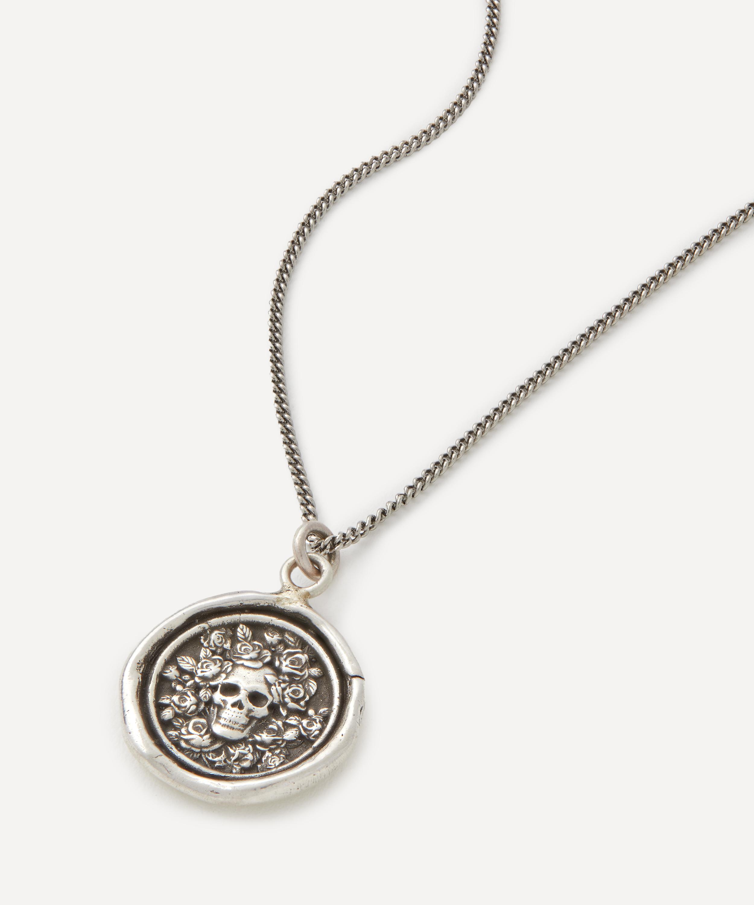 Pyrrha Sterling Silver Live Every Moment Pendant Necklace