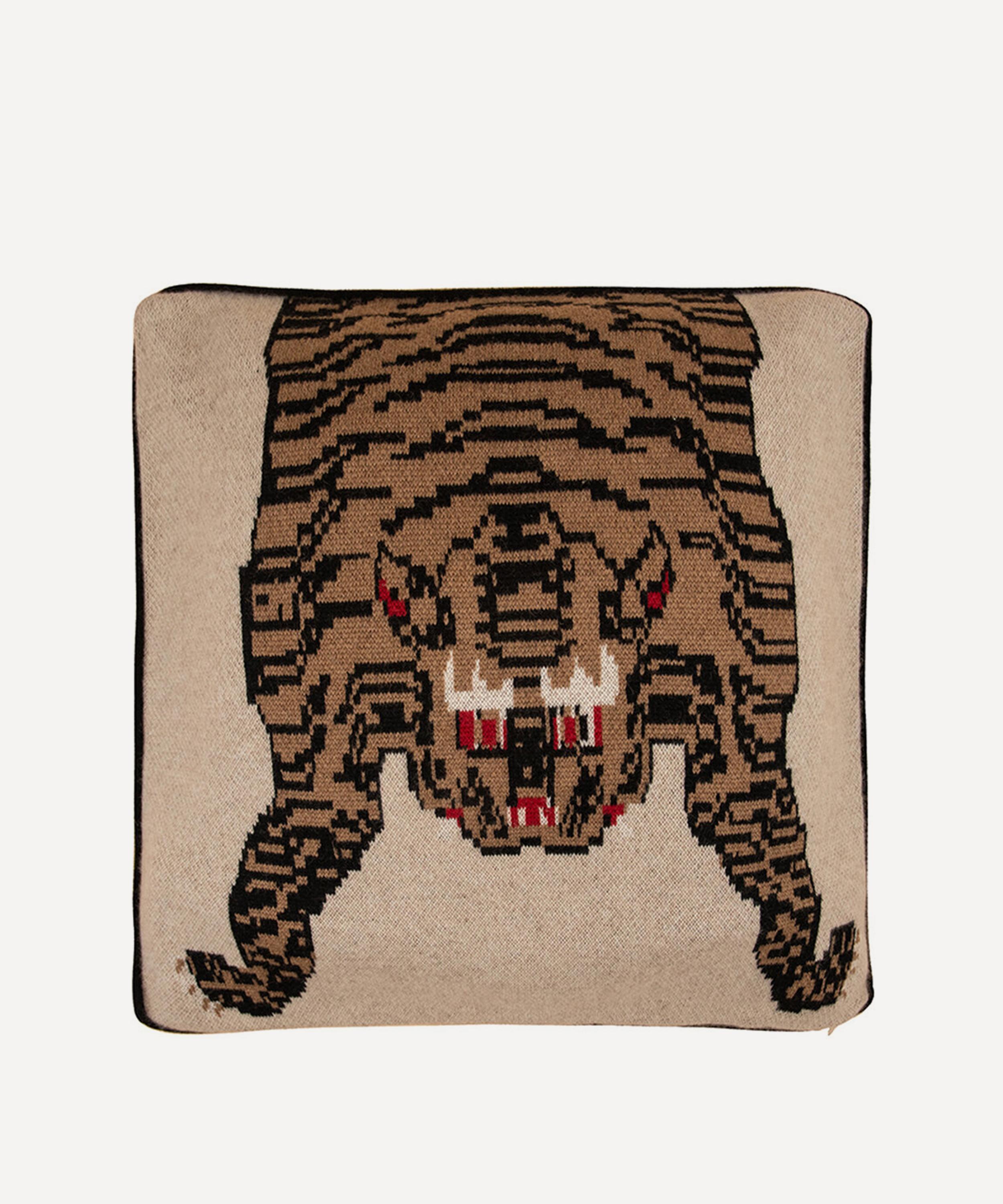 Saved Ny Tiger Cashmere Cushion