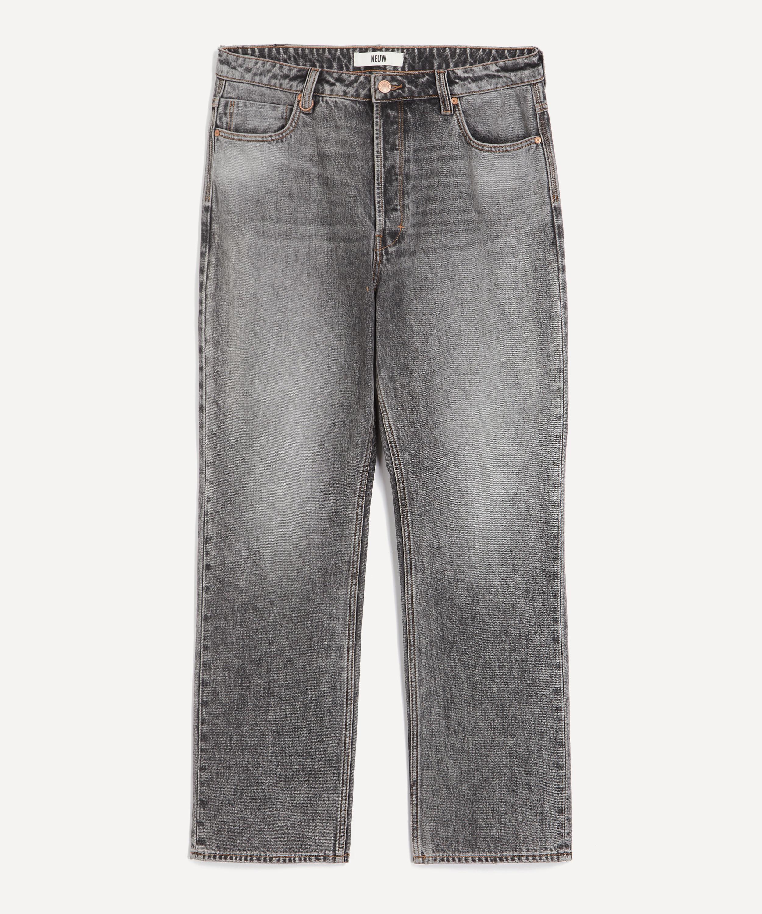 Neuw Mens River Baggy Jeans In West In Gray