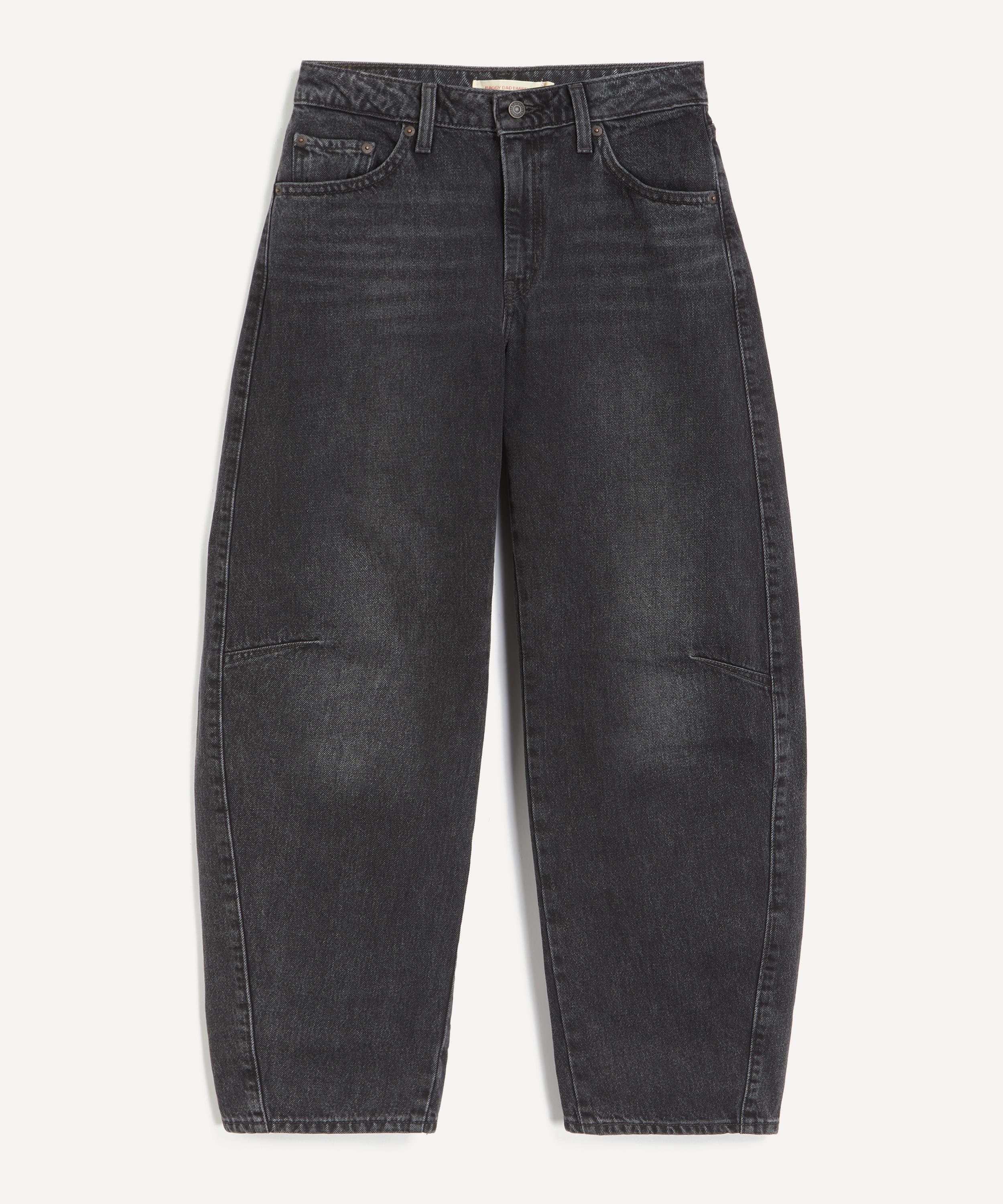Levi's Women's Baggy Dad Barrel Jeans In Rebel Edge