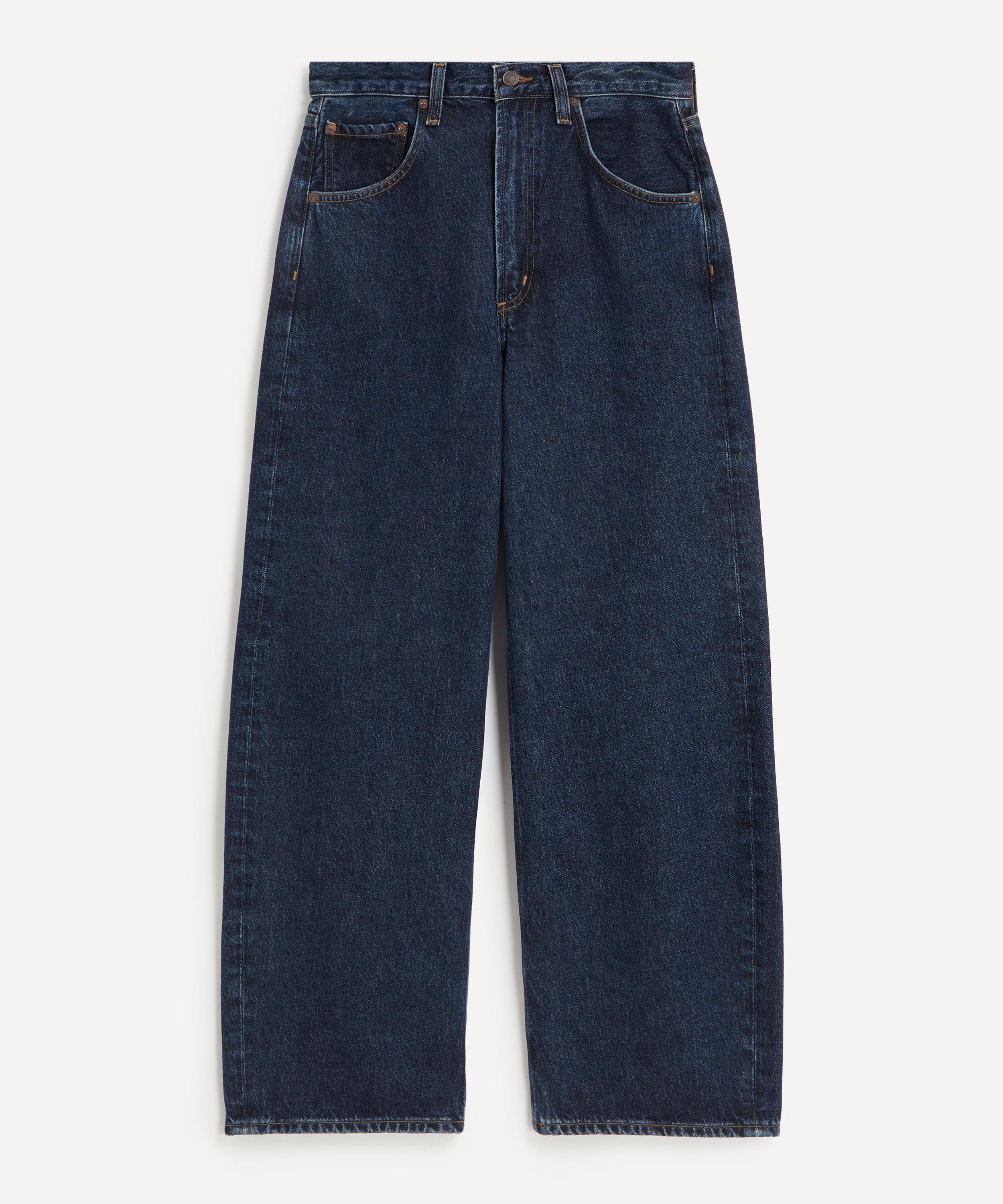 Agolde Women's Low Curve Jeans In Pendulum In Blue