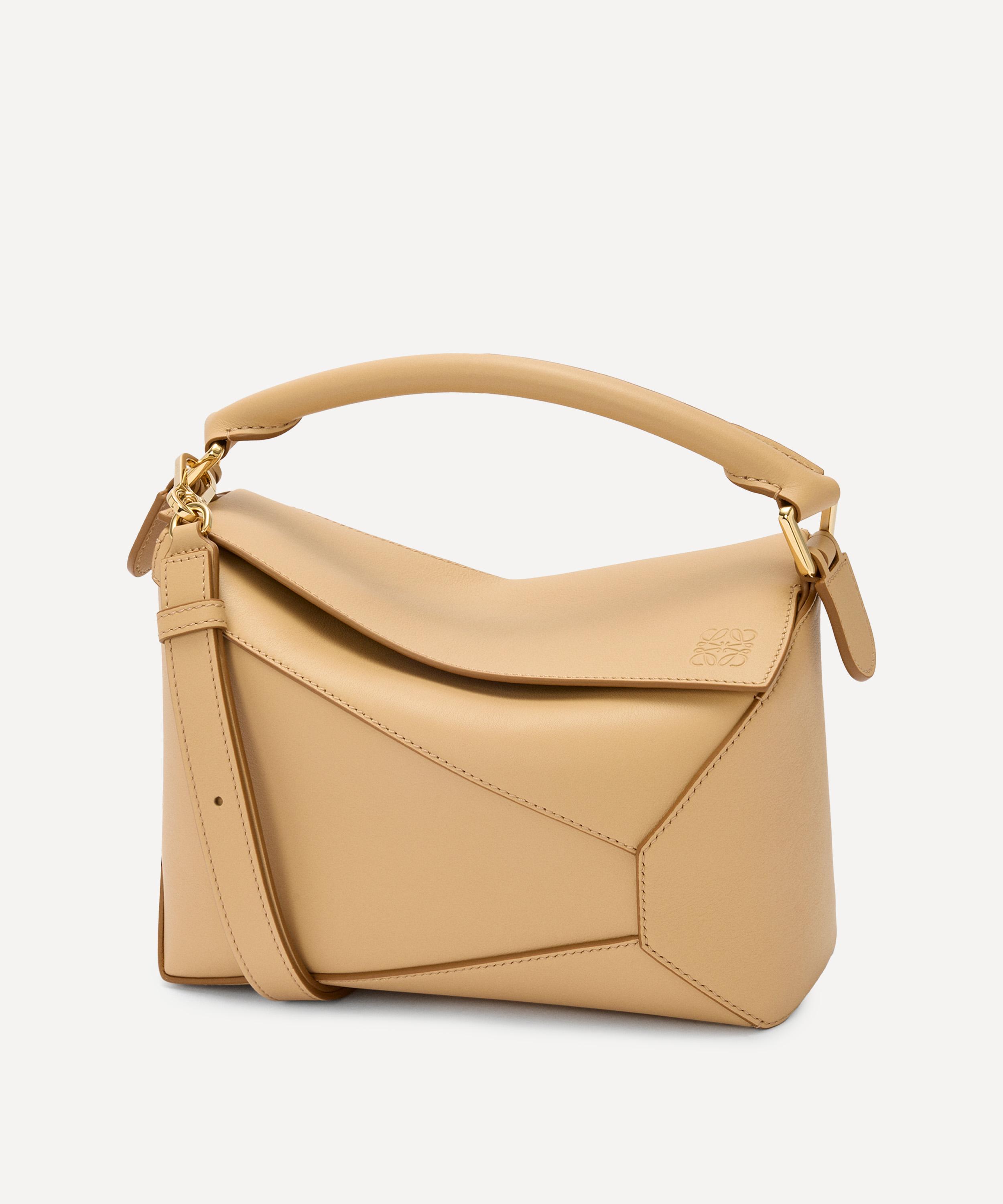 Loewe Small Leather Puzzle Edge Top-handle Bag