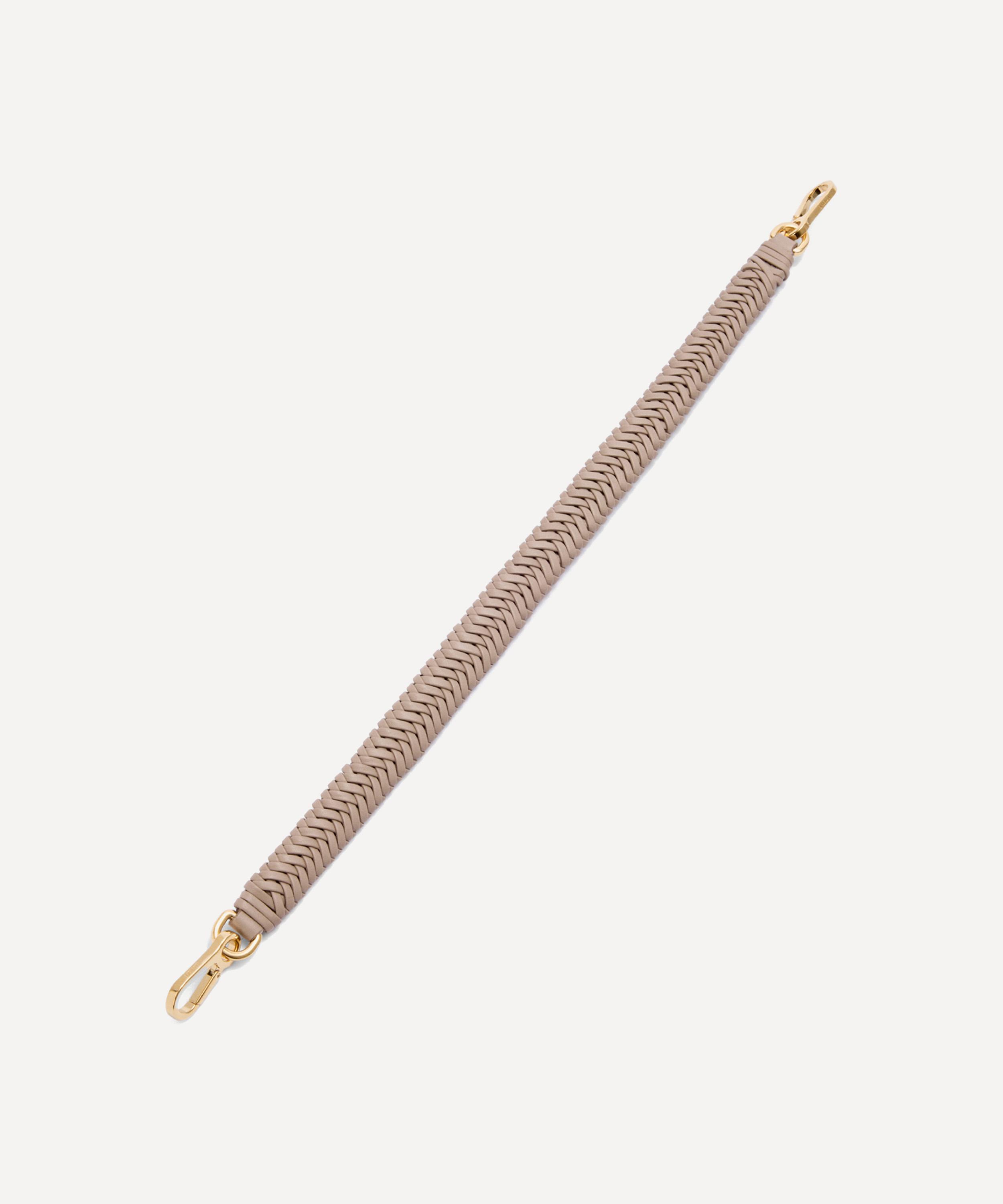 Loewe Women's Arrow Sand Leather Short Bag Strap
