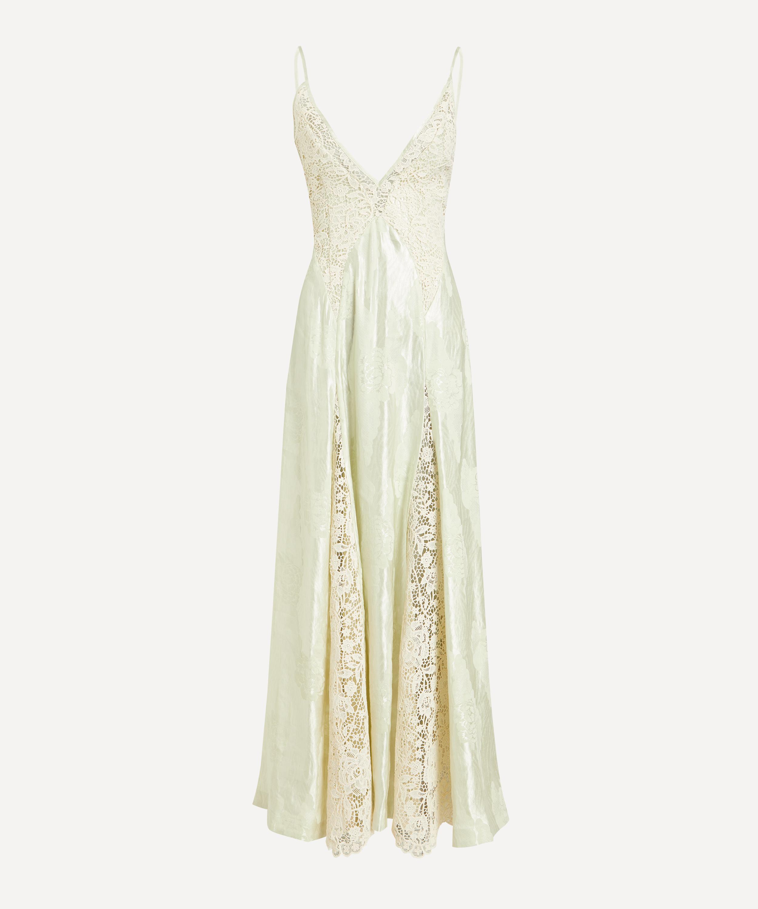 Alemais Women's Apollonia Pistachio Slip Dress In Neutral