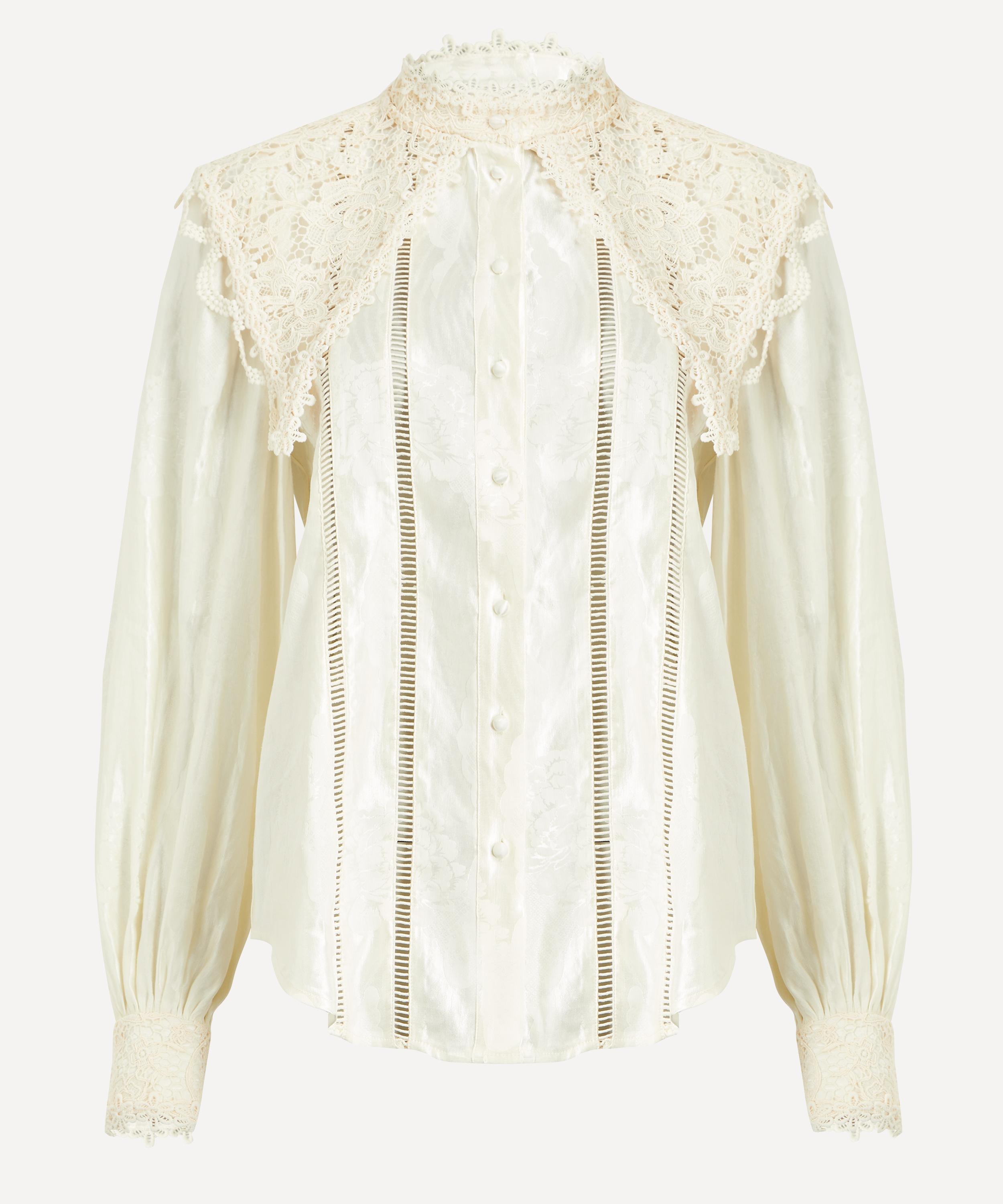 Alemais Women's Apollonia Blouse In Neutral