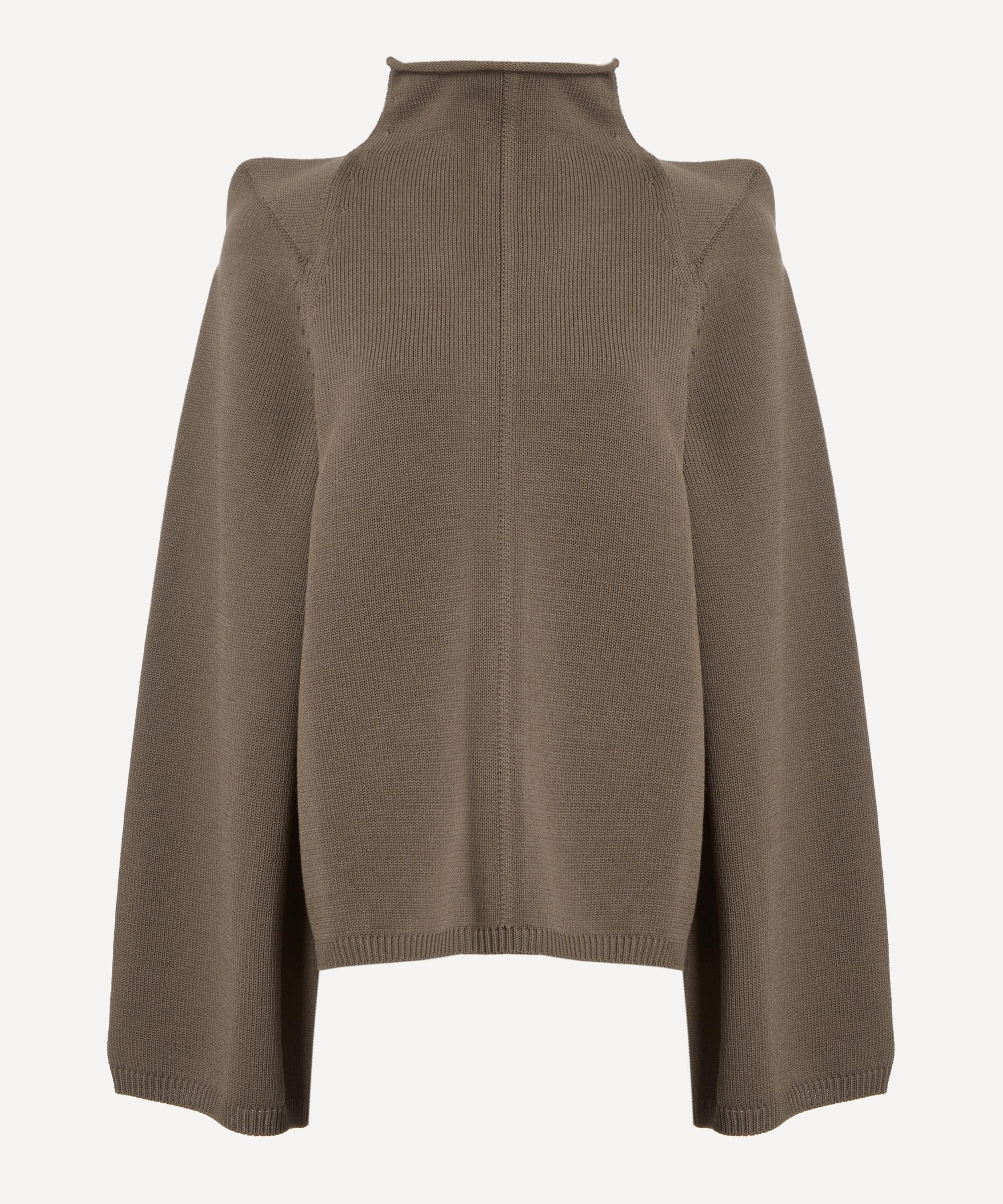 Rick Owens Women's Con Knit Top In Brown